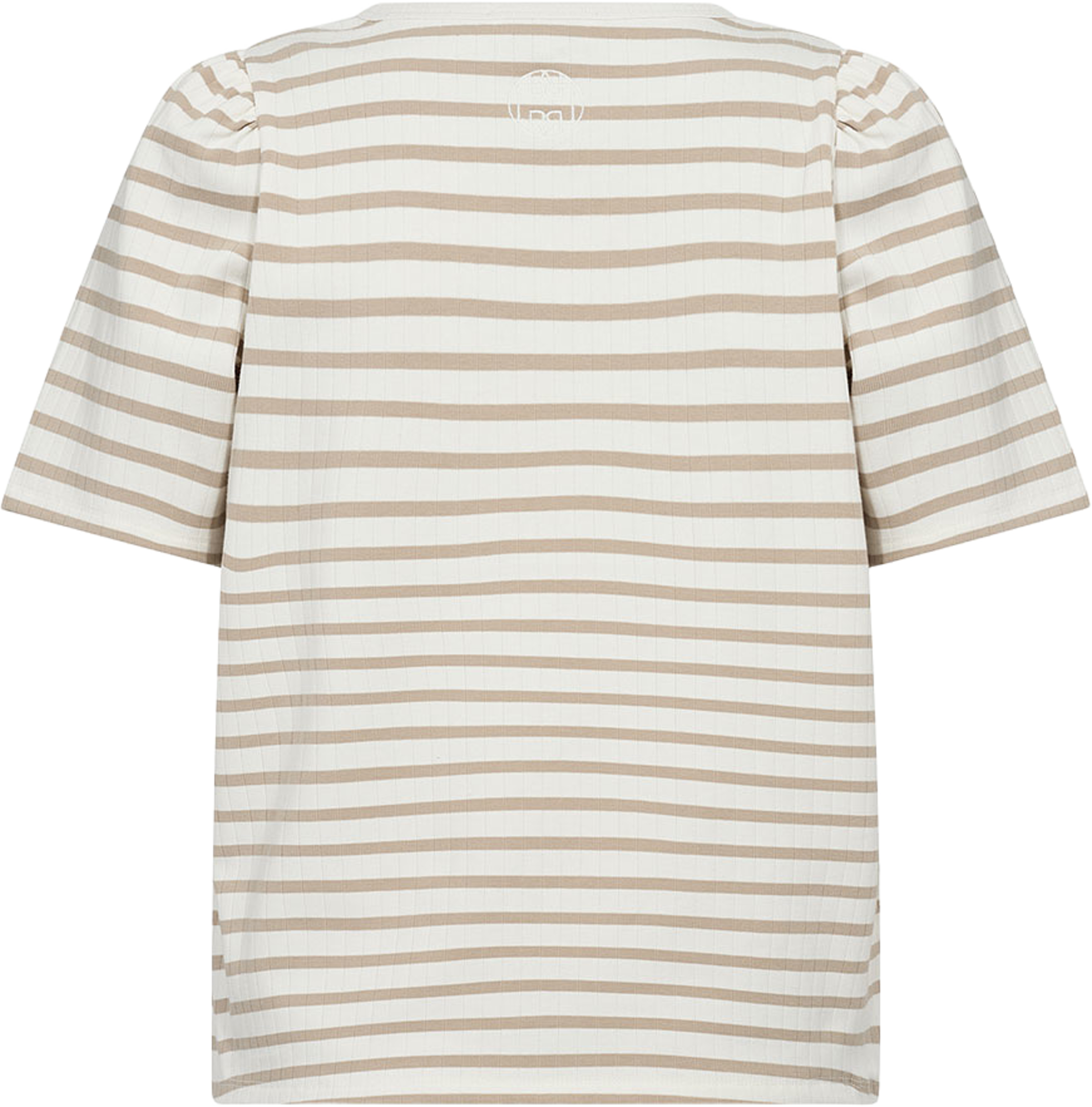 Neddie 1 T-Shirt, från Leveté Room, i färgen Plaza Taupe Combi. Klicka för att öppna bilden i stort format