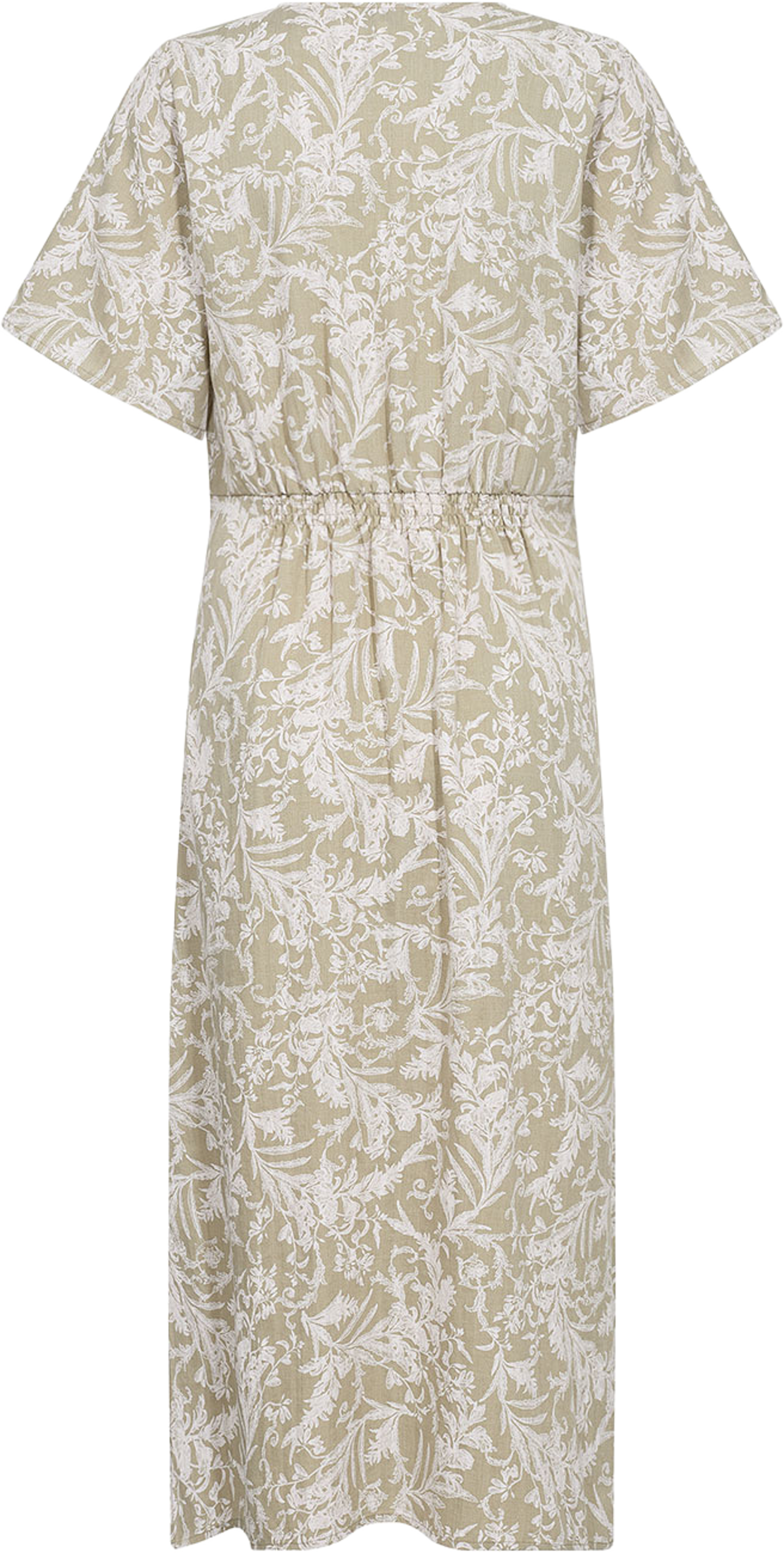 Runi 2 Dress, från Leveté Room, i färgen Grey Green Combi. Klicka för att öppna bilden i stort format