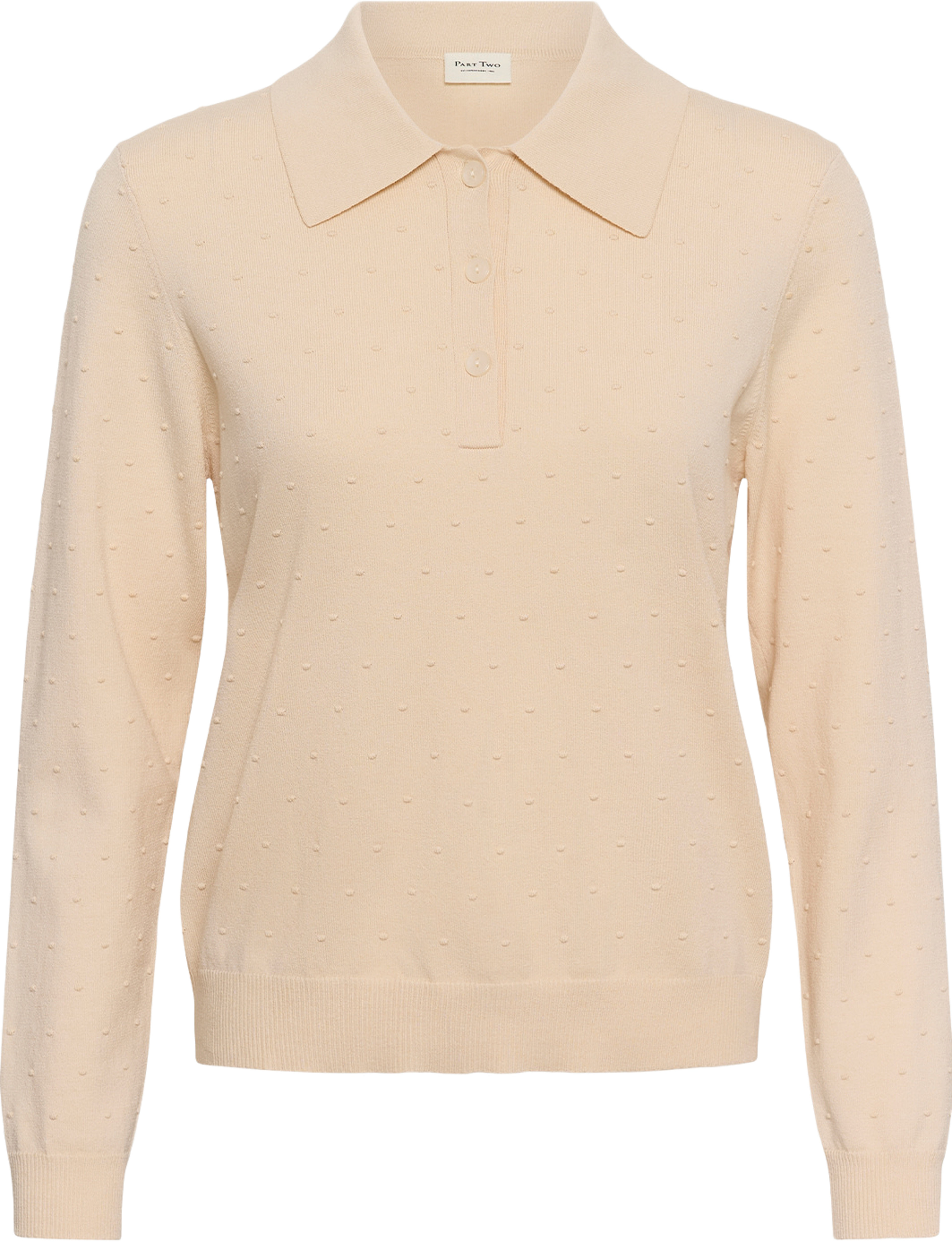 ChannanPW Pullover, från Part Two, i färgen Whitecap Gray. Klicka för att öppna bilden i stort format