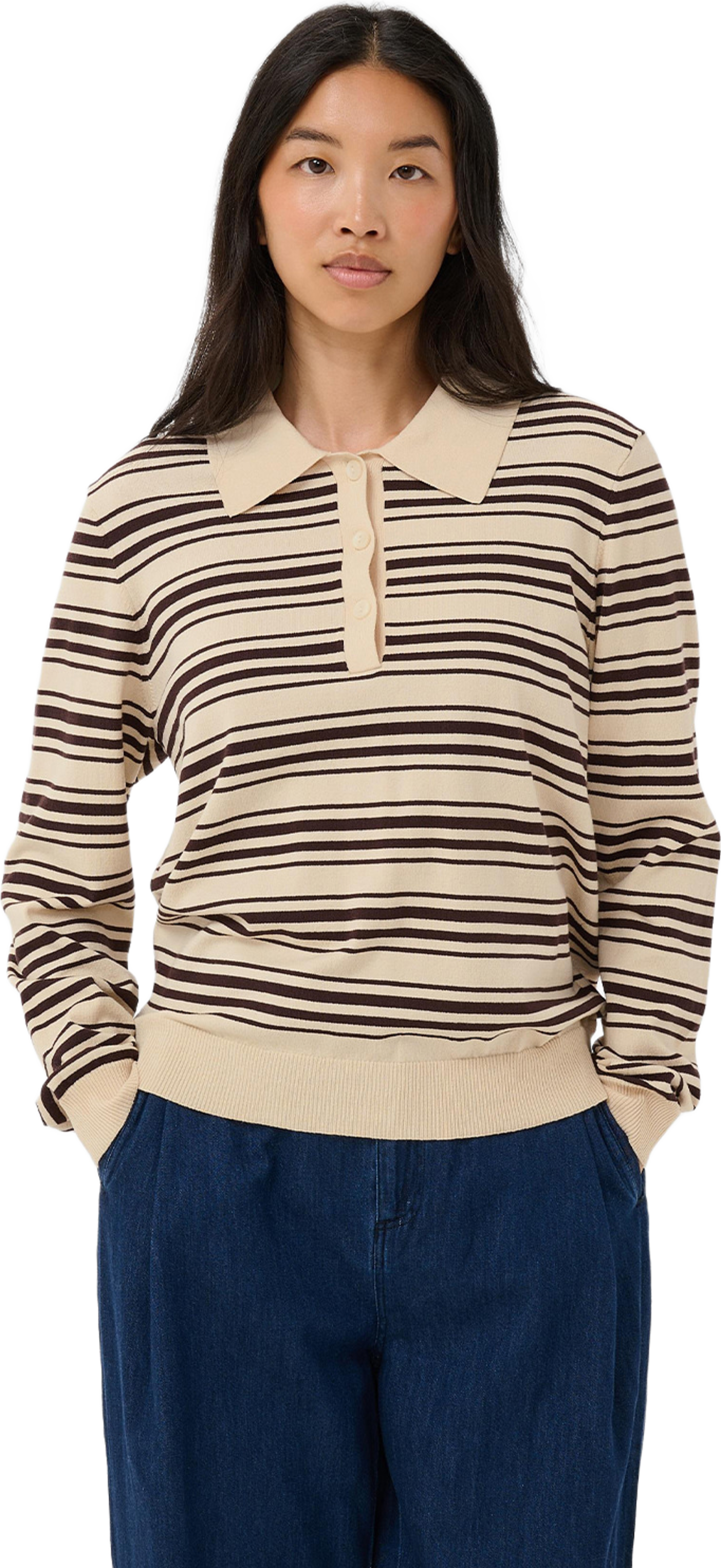 ChannanPW Pullover, från Part Two, i färgen Mole Stripe. Klicka för att öppna bilden i stort format