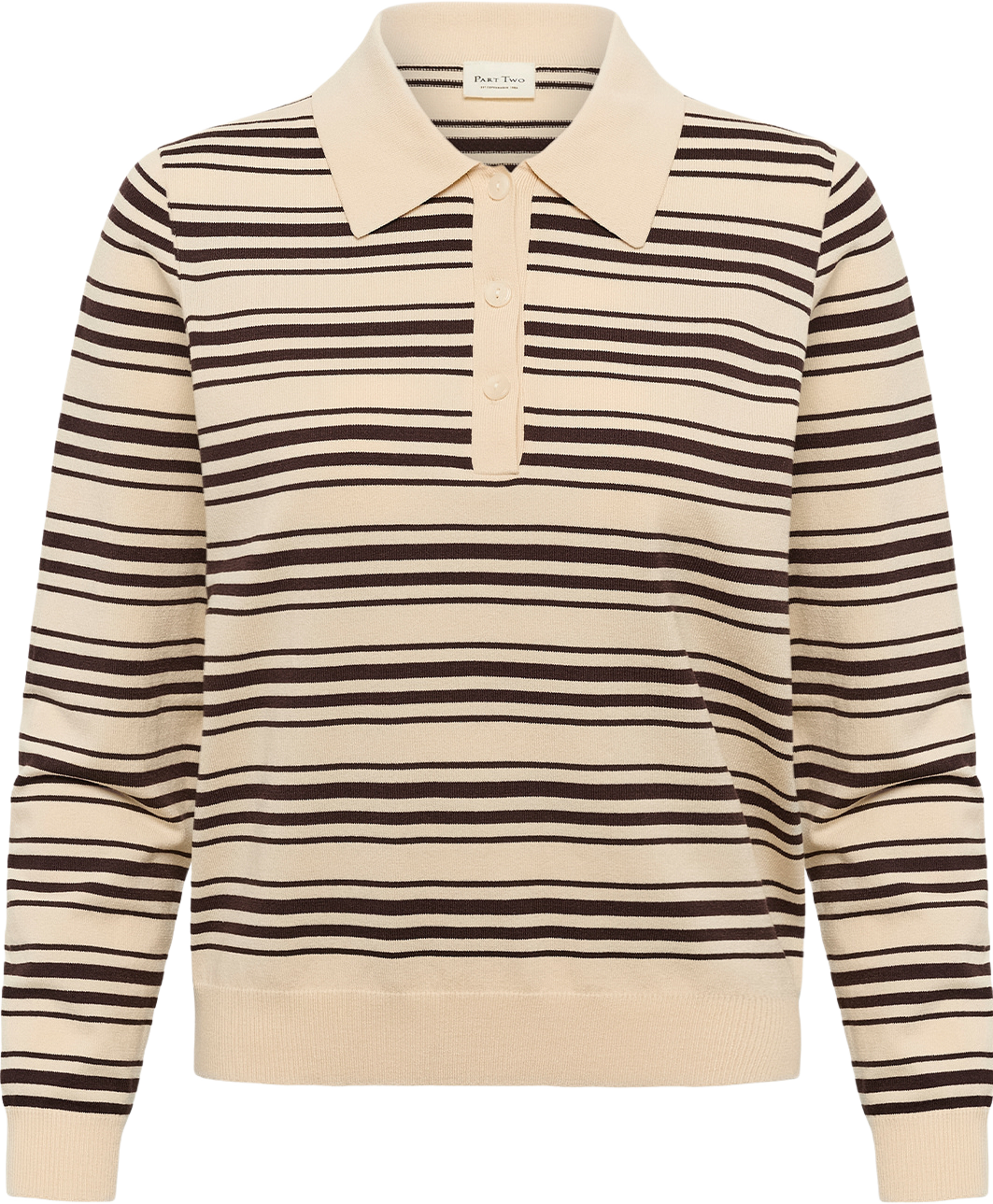 ChannanPW Pullover, från Part Two, i färgen Mole Stripe. Klicka för att öppna bilden i stort format