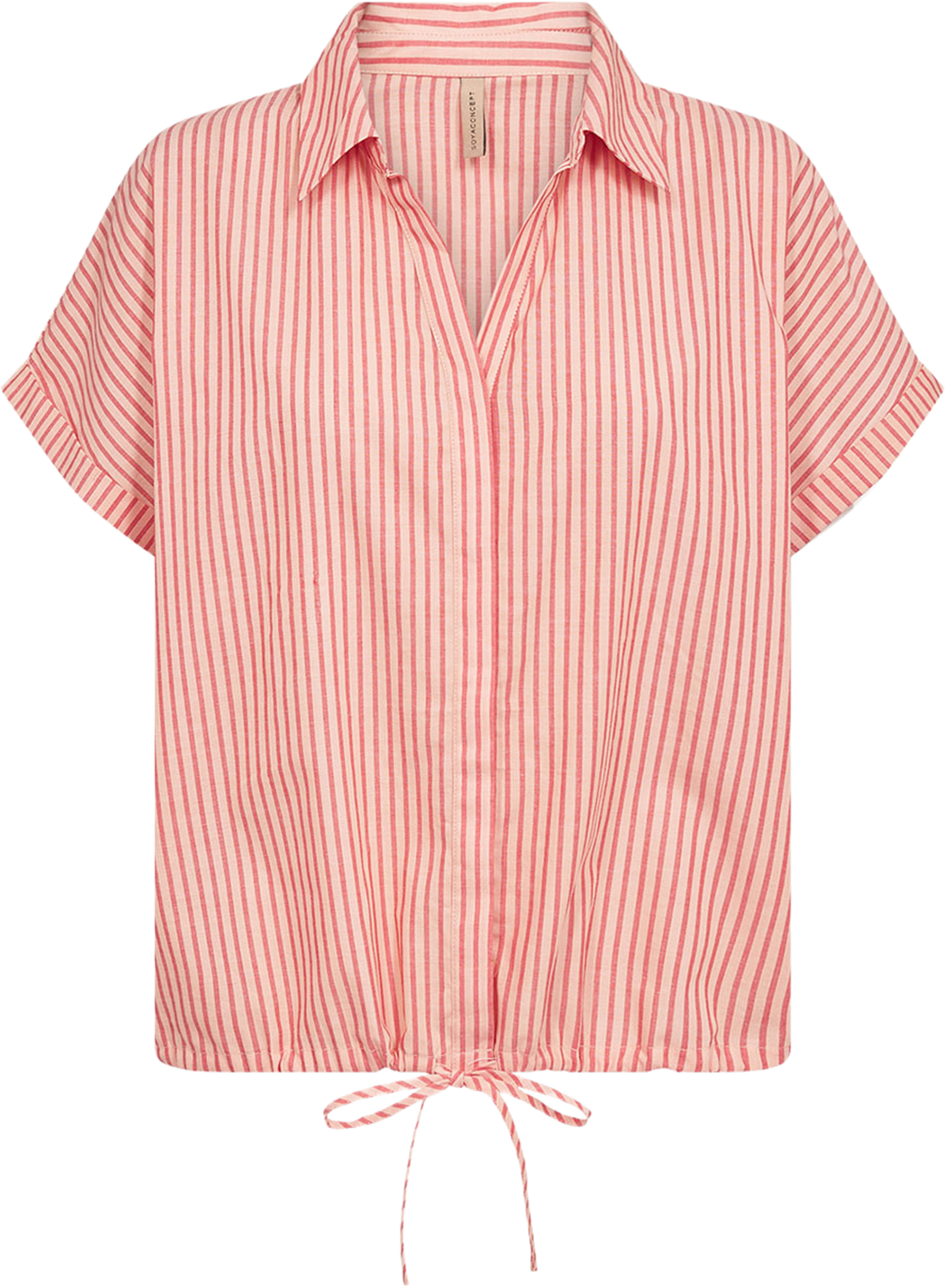 Felice 2 Shirt, från Soyaconcept, i färgen Bittersweet Combi. Klicka för att öppna bilden i stort format