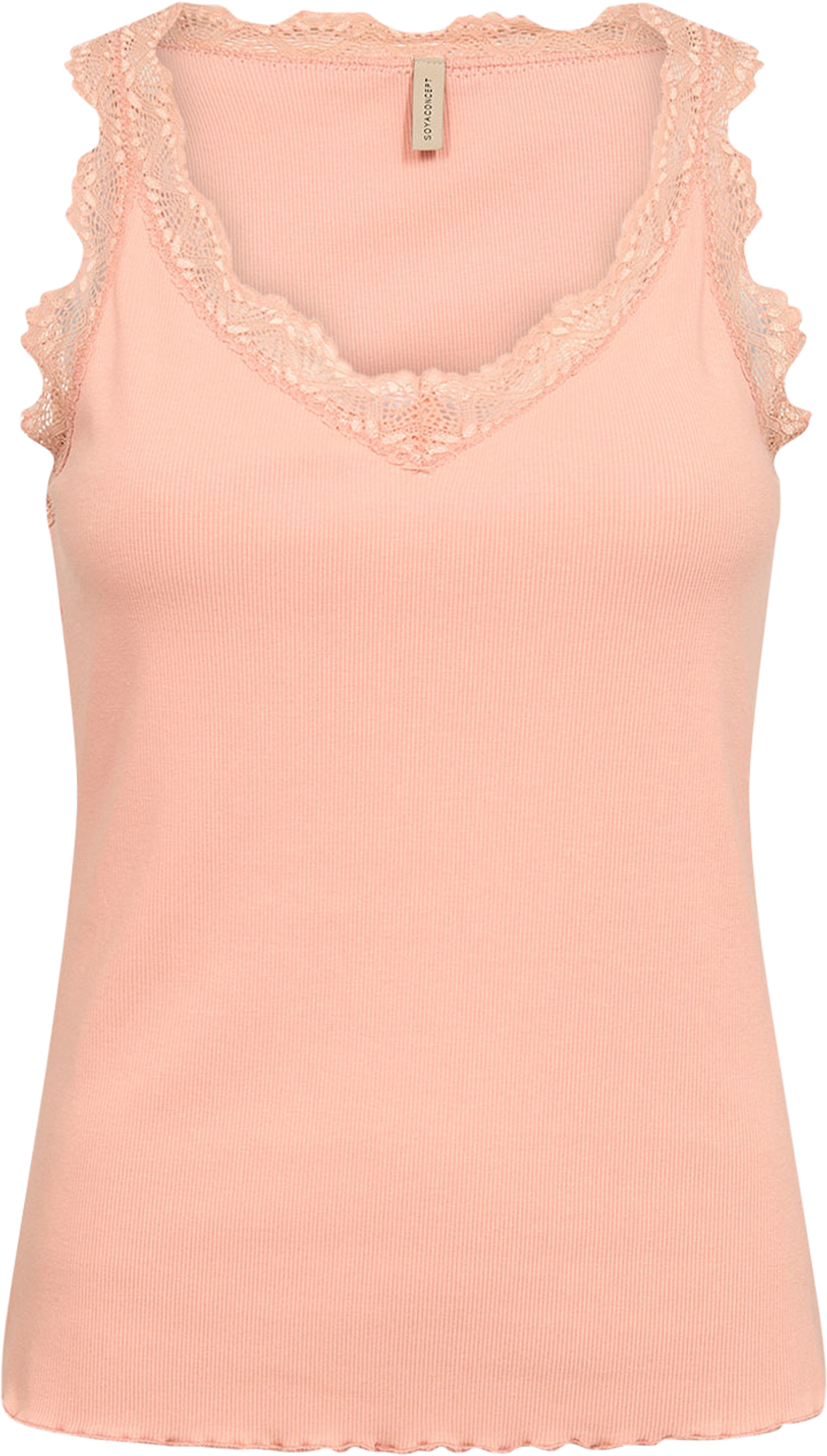 Chanilla 1 Top, från Soyaconcept, i färgen Salmon. Klicka för att öppna bilden i stort format