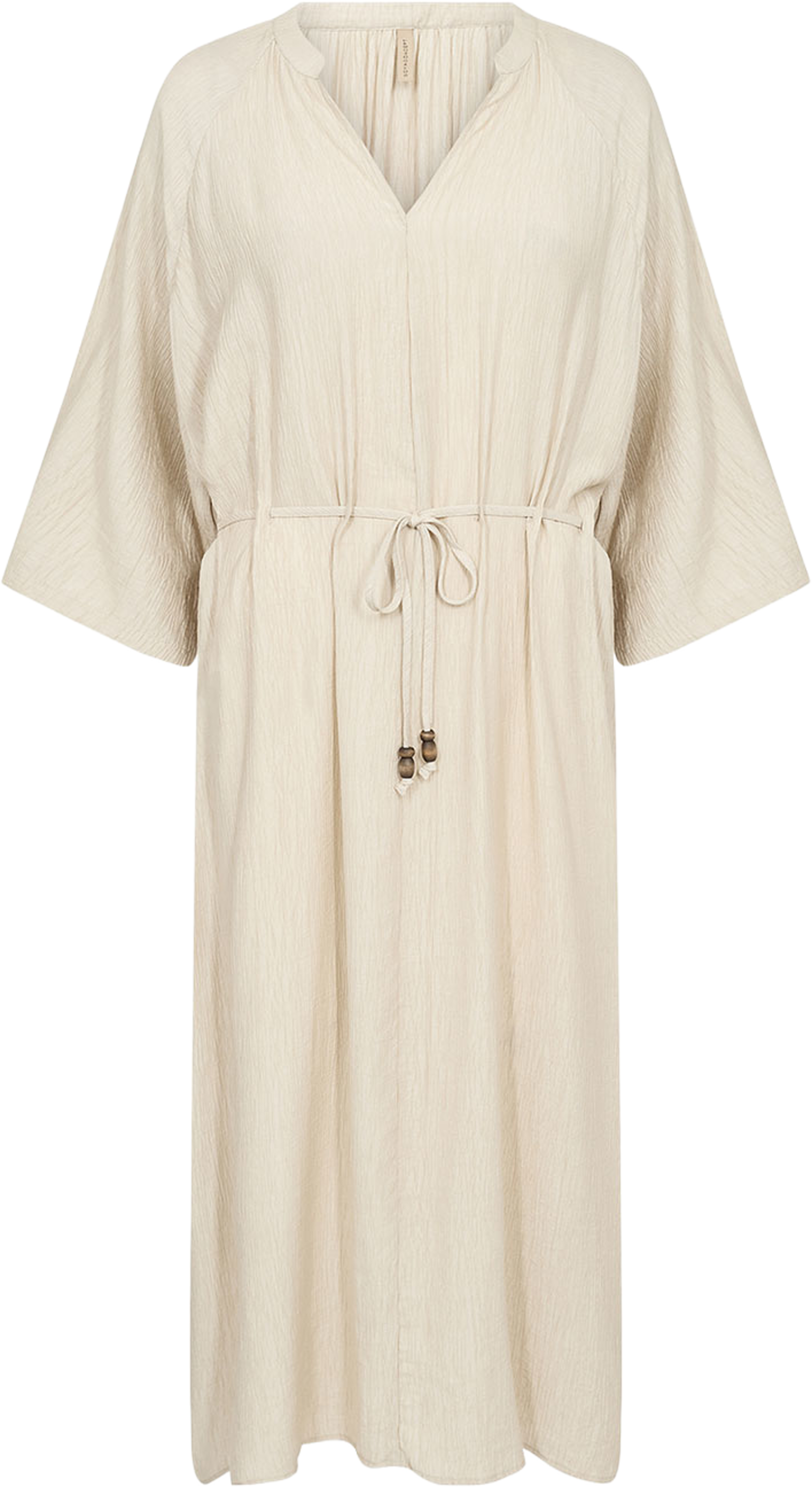 Fabrina 5 Dress, från Soyaconcept, i färgen Sand. Klicka för att öppna bilden i stort format