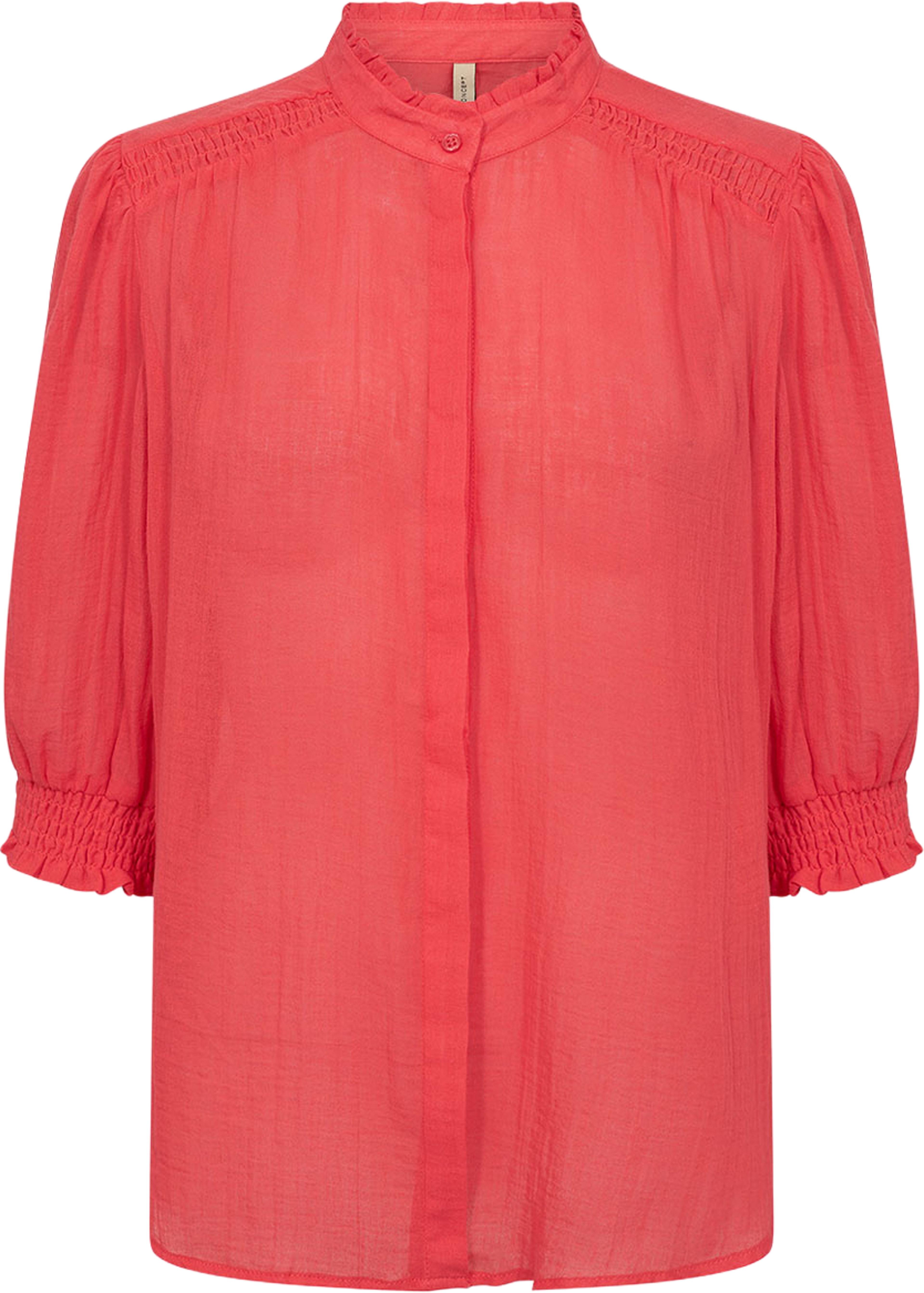 Fabiana 3 Shirt, från Soyaconcept, i färgen Bittersweet. Klicka för att öppna bilden i stort format