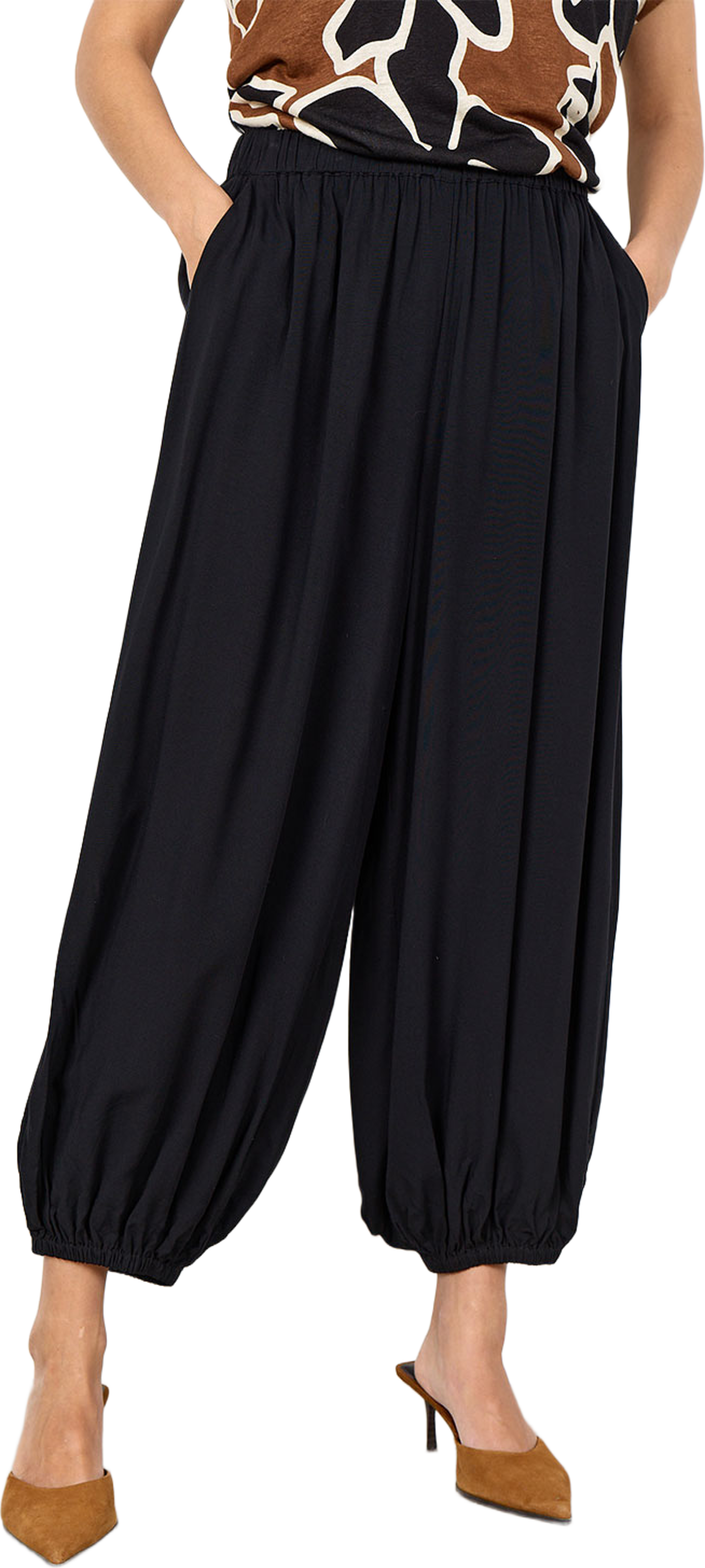 Radia 239-C Pants, från Soyaconcept, i färgen Black. Klicka för att öppna bilden i stort format