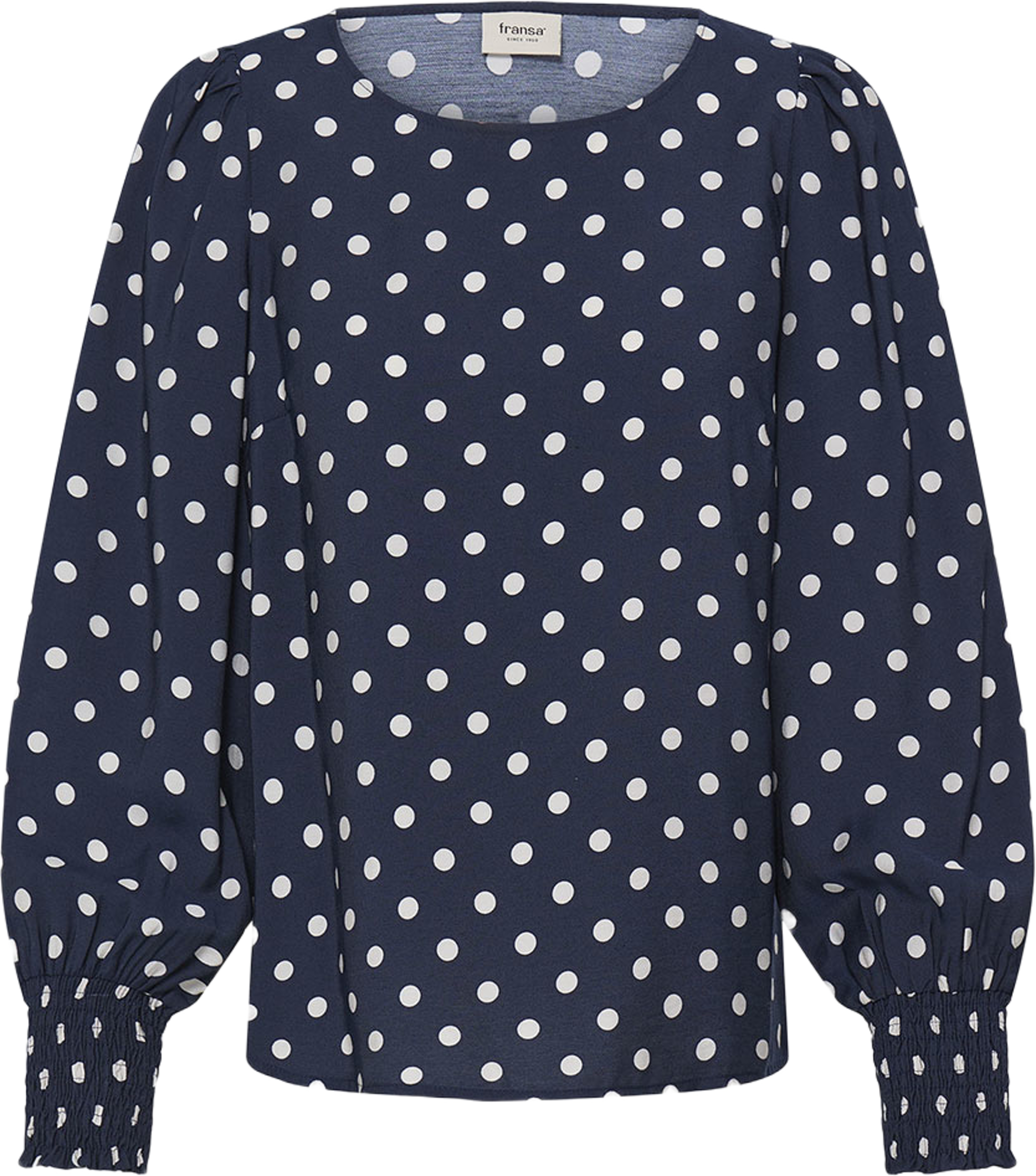 FRADARA Blouse, från Fransa, i färgen Salute Dotty. Klicka för att öppna bilden i stort format