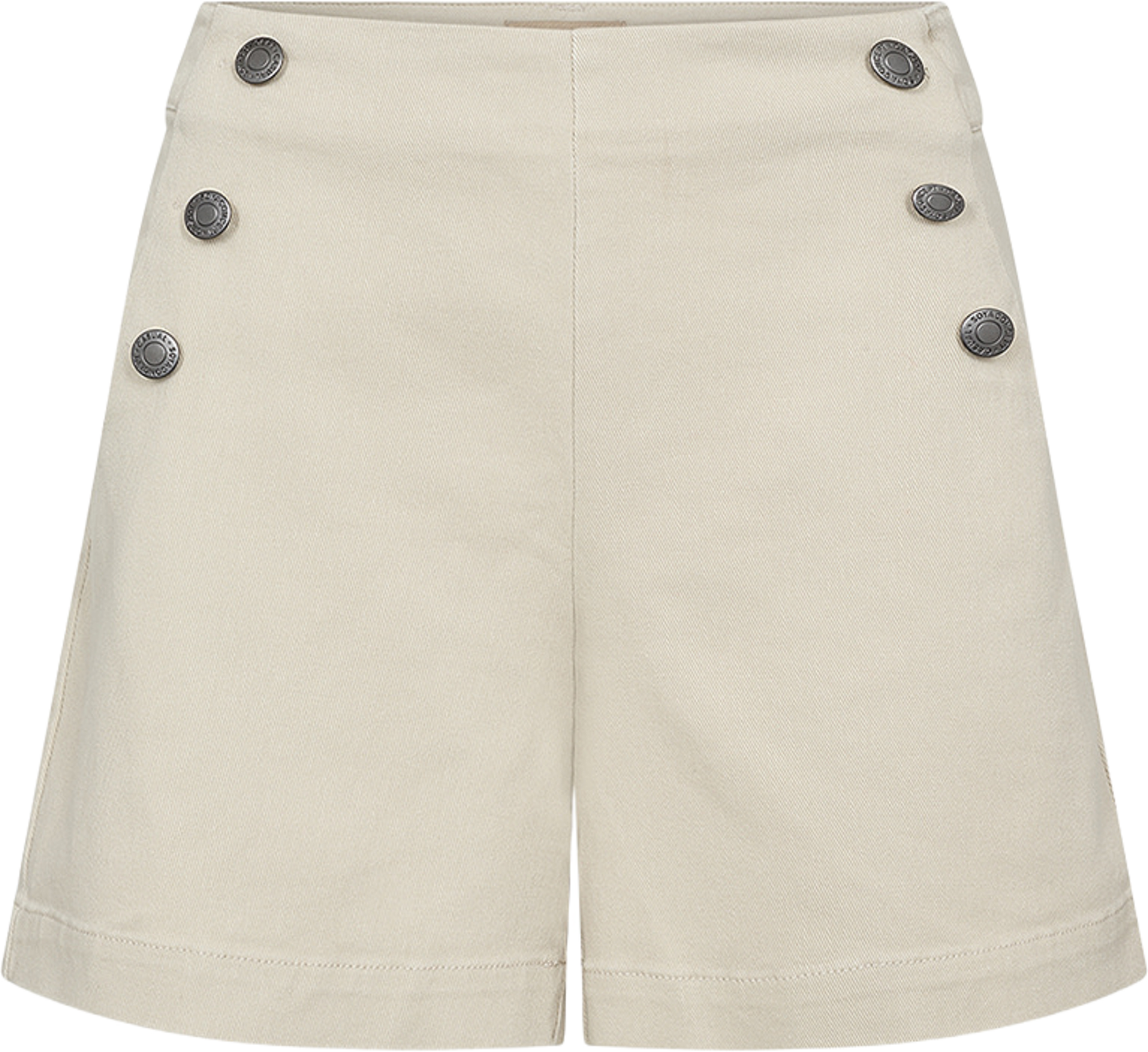 Bess 9-B Shorts, från Soyaconcept, i färgen Sand. Klicka för att öppna bilden i stort format