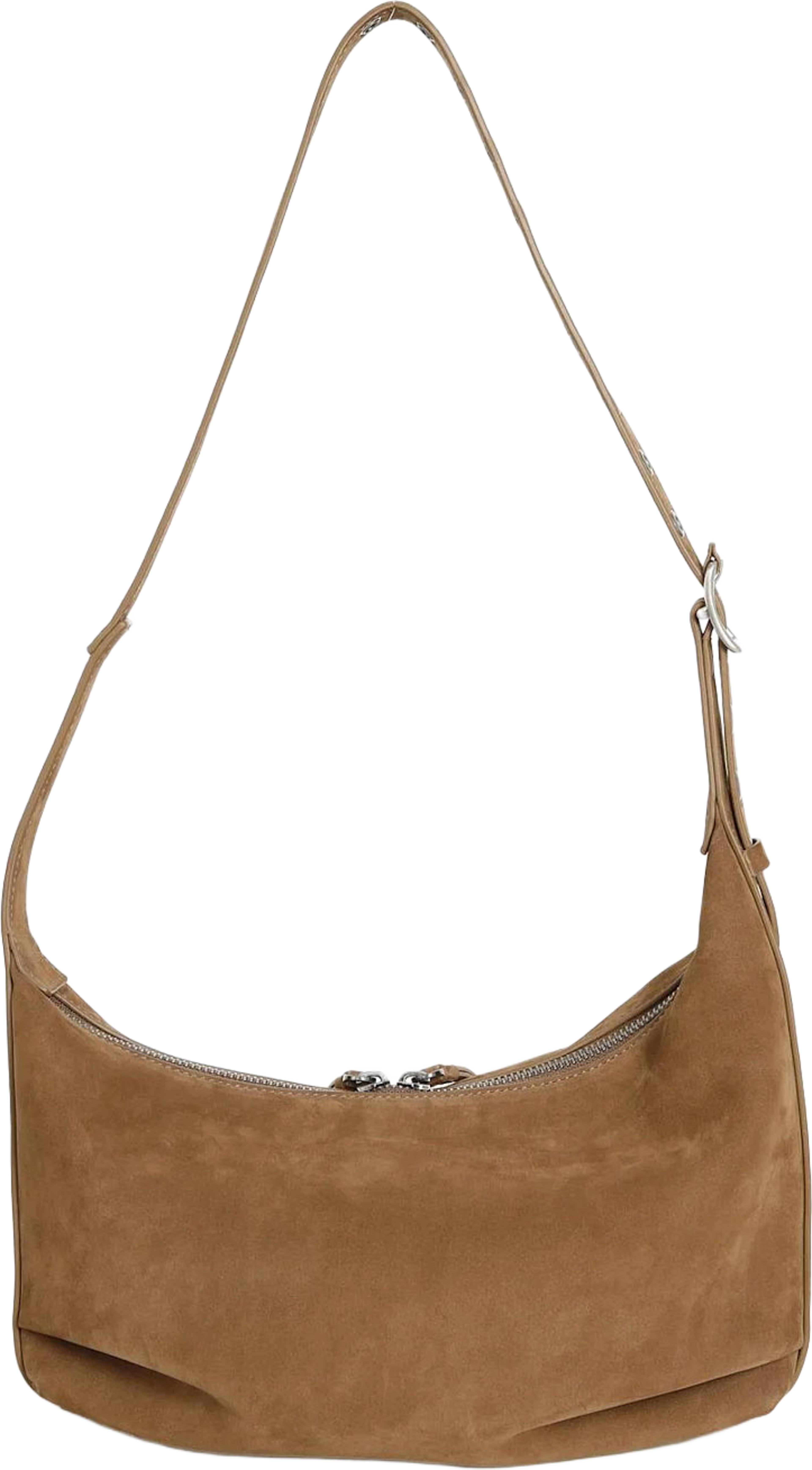 Suede City Bag Small Brown, från Ceannis, i färgen Brown. Klicka för att öppna bilden i stort format