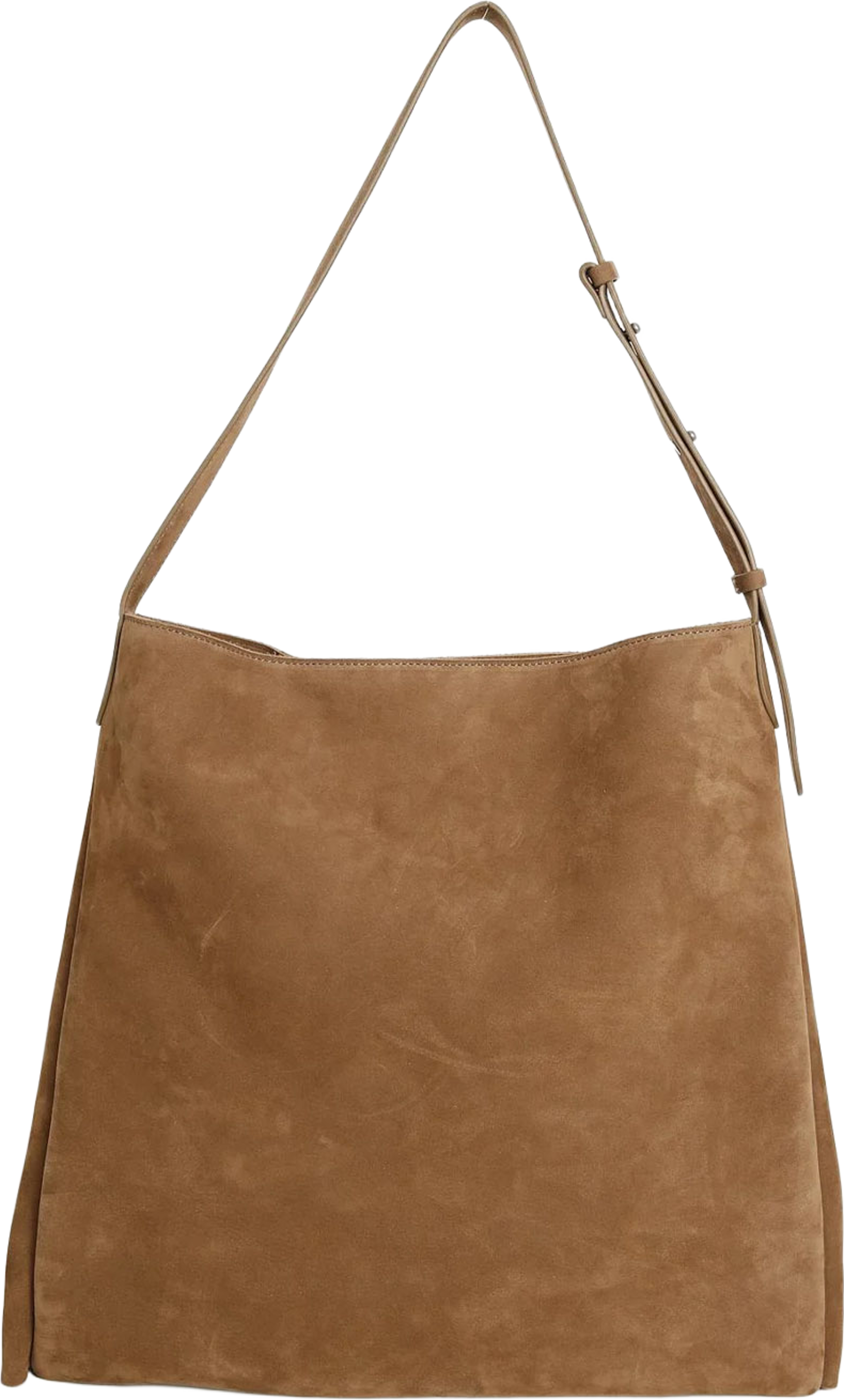 Suede Shoulder Bag Brown, från Ceannis, i färgen Brown. Klicka för att öppna bilden i stort format