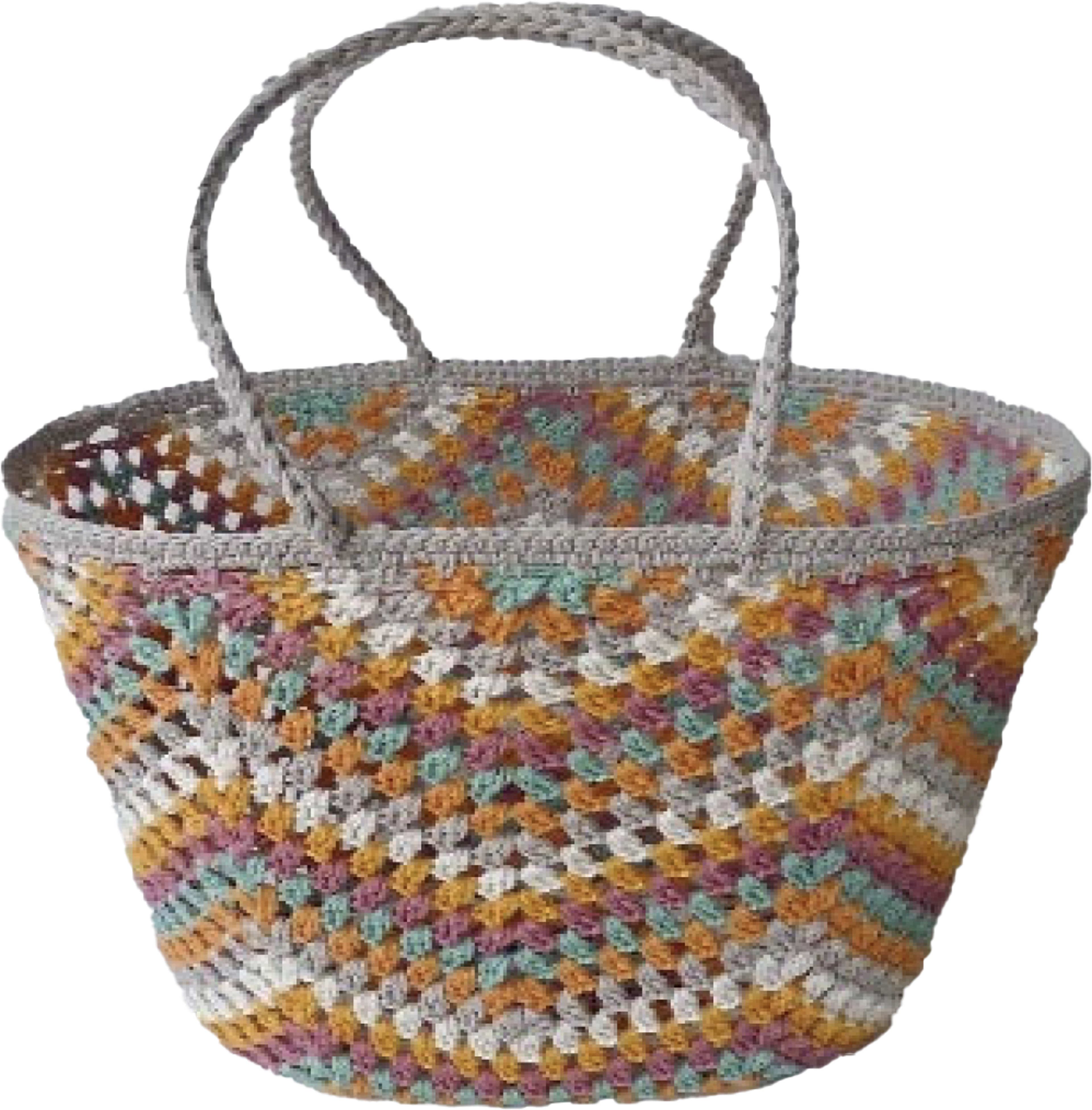 Basket Picnic Crochet Pastel, från Ceannis, i färgen Pastel. Klicka för att öppna bilden i stort format