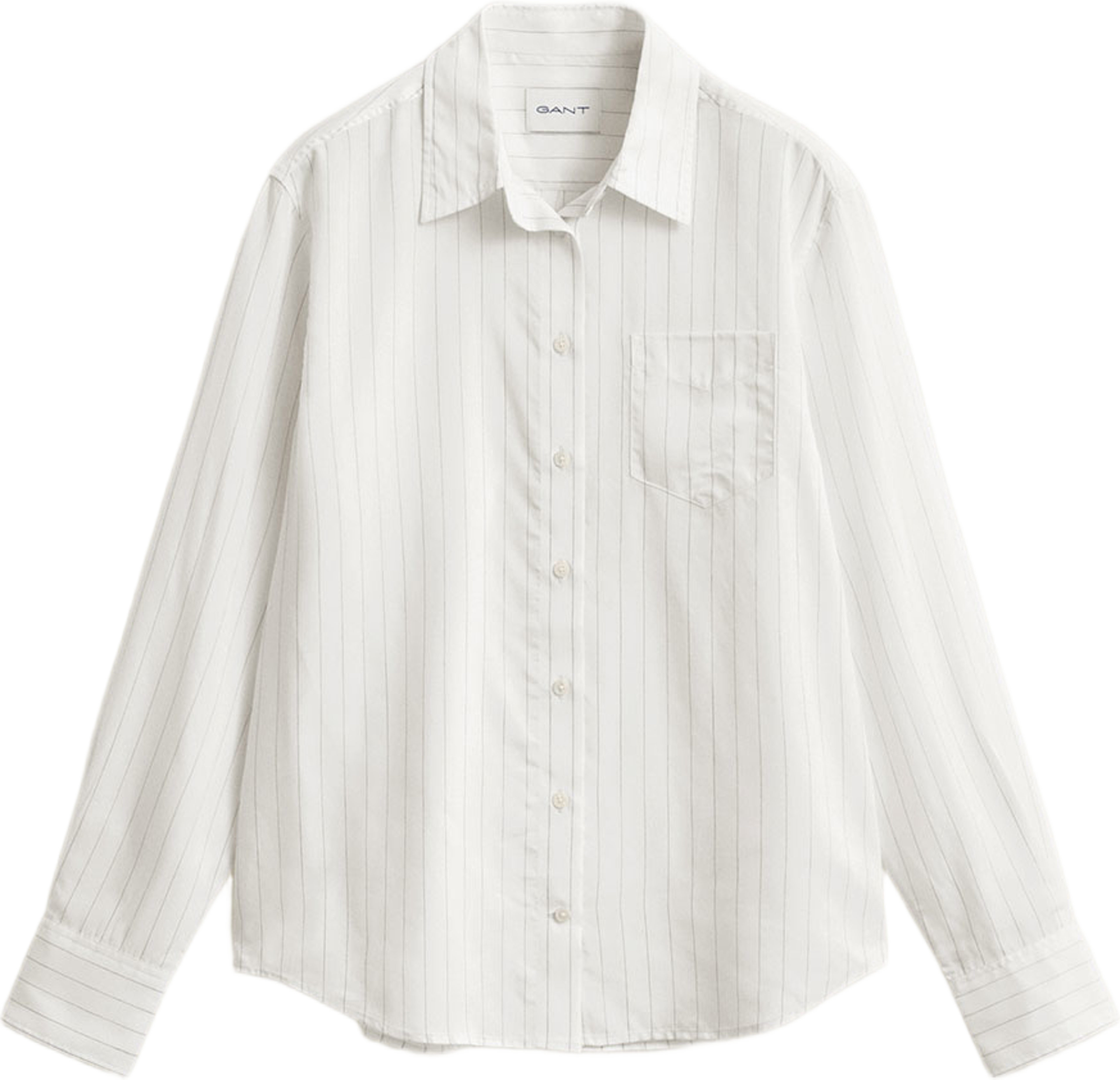 Back Fold Detail Shirt, från GANT, i färgen Eggshell. Klicka för att öppna bilden i stort format