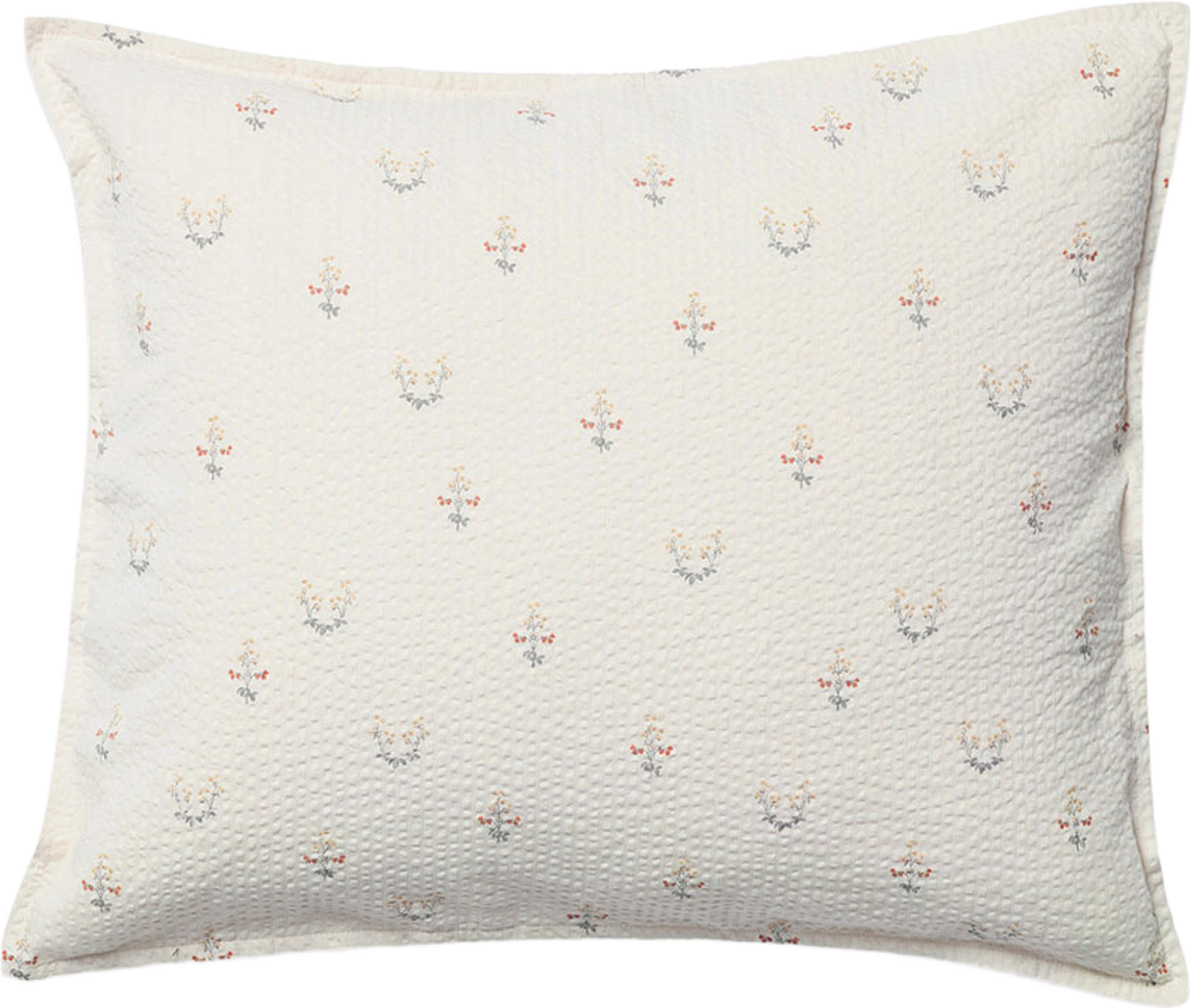 Seersucker Pillowcase, från Garbo&Friends, i färgen La Fraise. Klicka för att öppna bilden i stort format