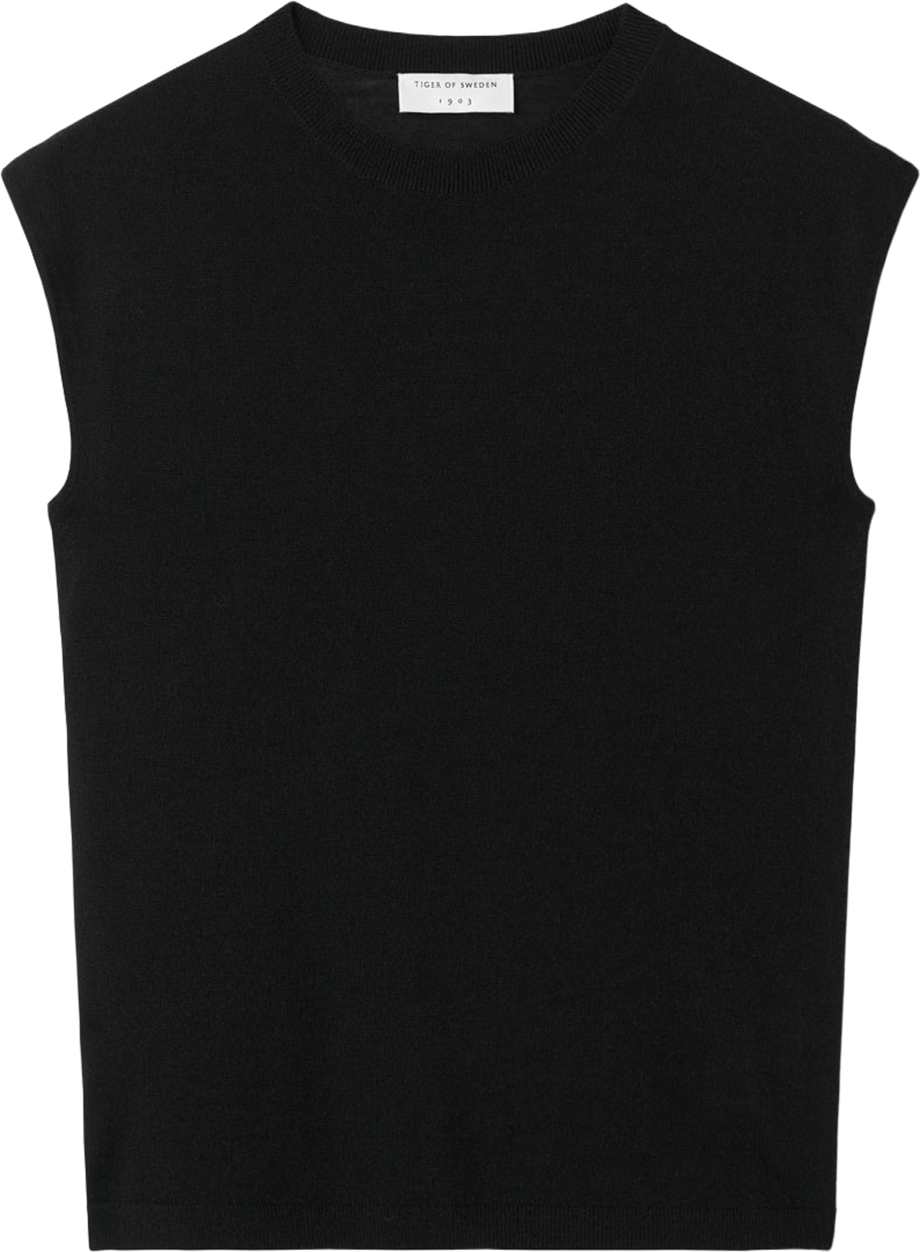 Mariso Merinoull T-Shirt, från Tiger of Sweden, i färgen Black. Klicka för att öppna bilden i stort format