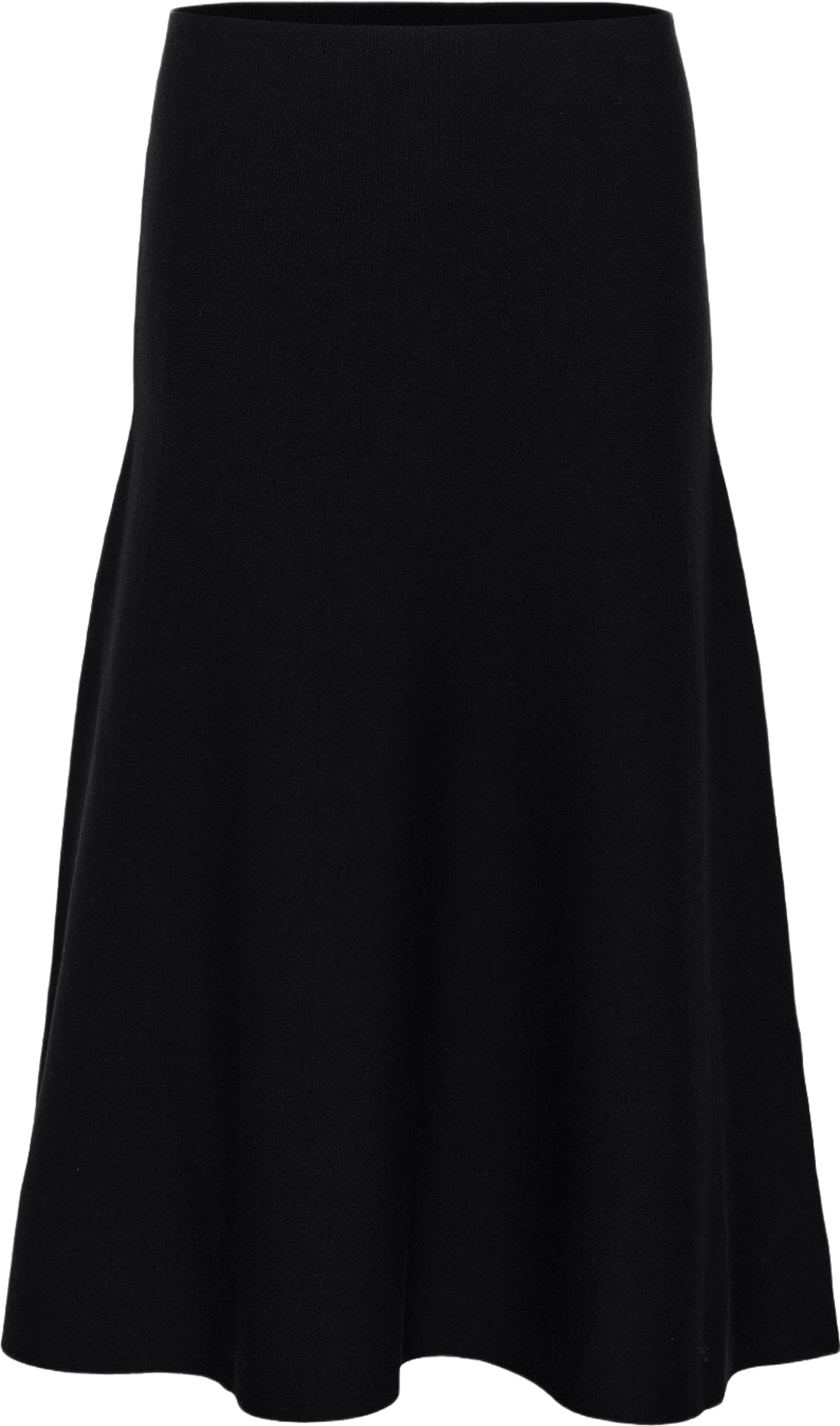 VikesaPW Flared skirt, från Part Two, i färgen Black. Klicka för att öppna bilden i stort format