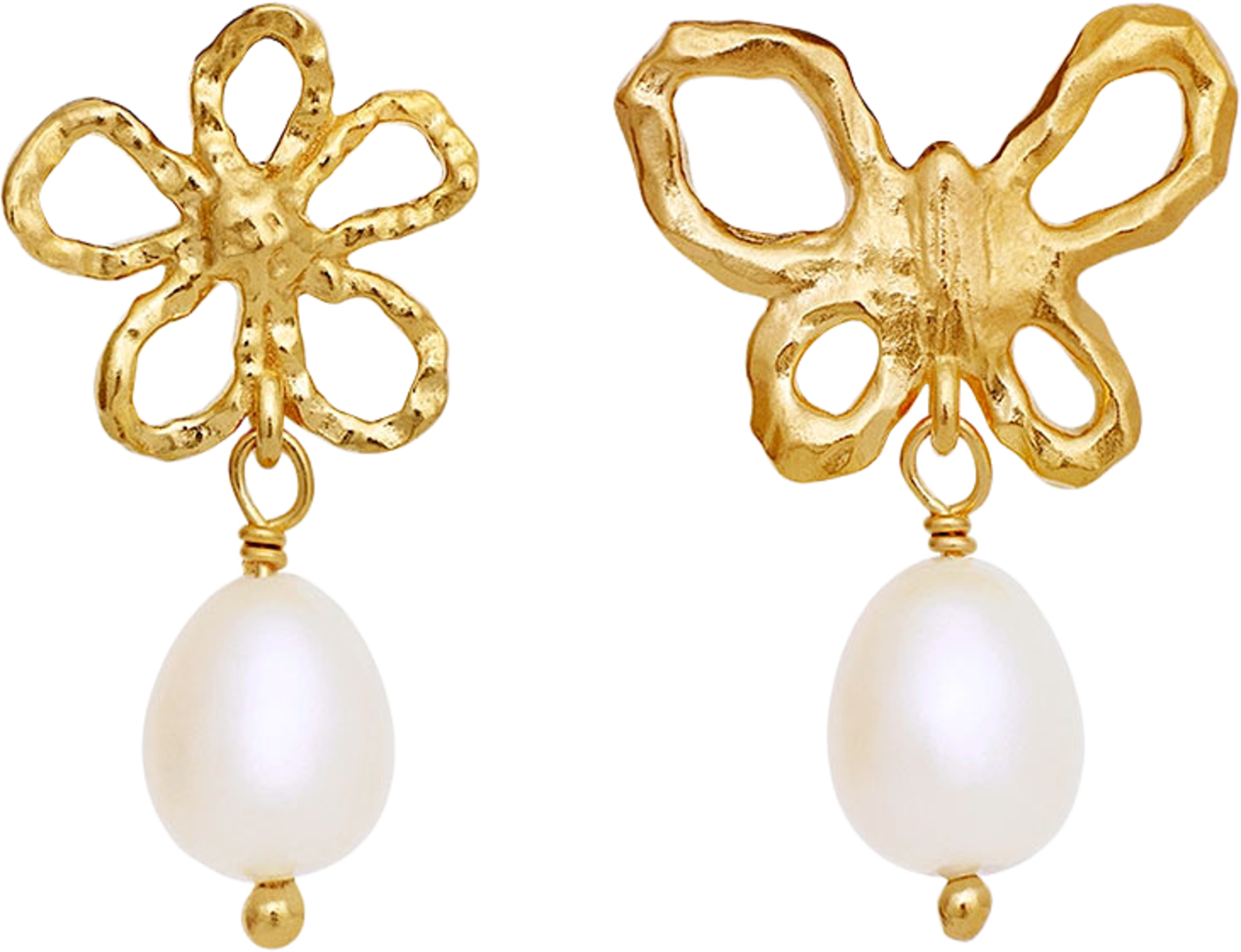 Tonia Earrings, från Maanesten, i färgen Recycled Coated With 18k Gold. Klicka för att öppna bilden i stort format