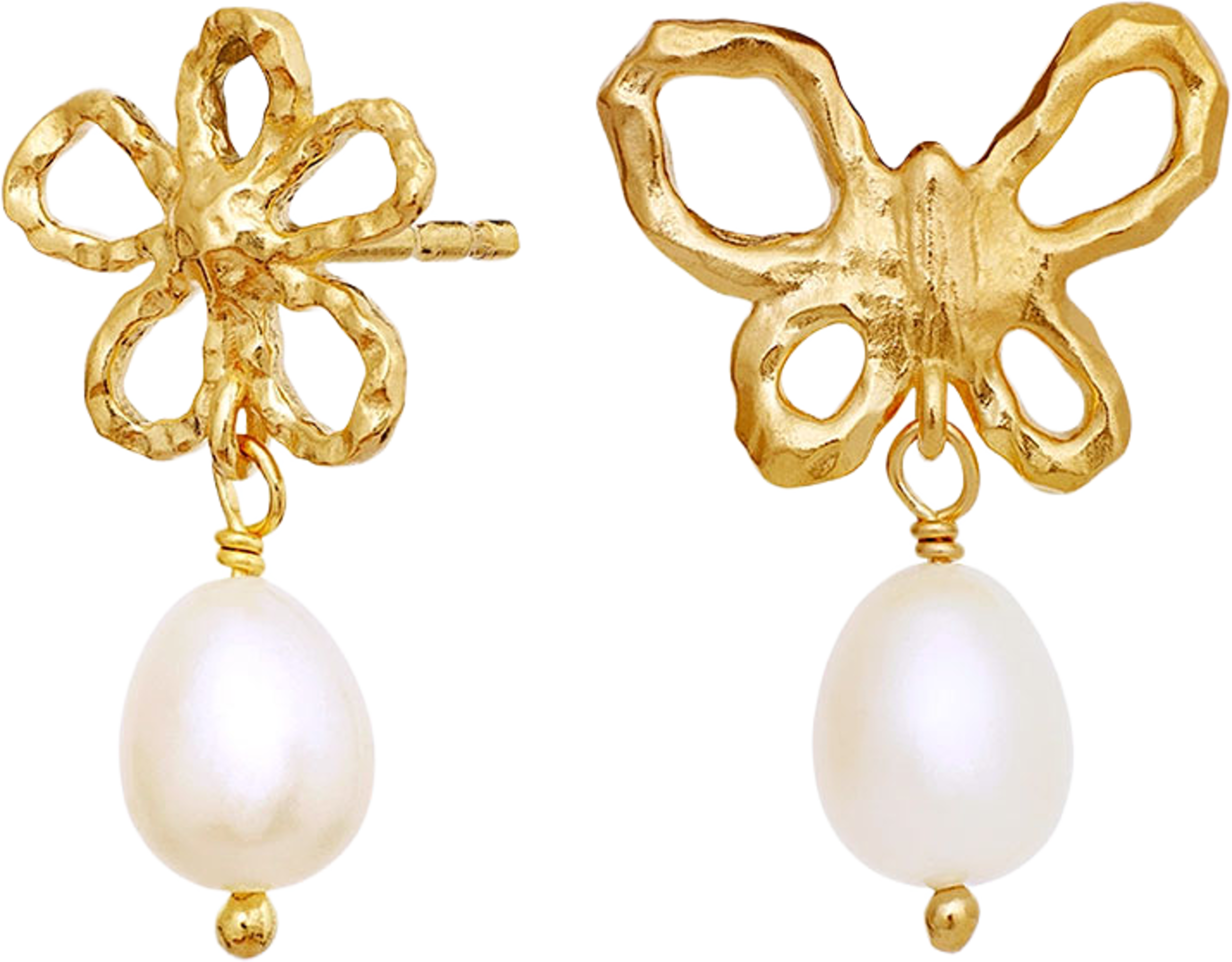 Tonia Earrings, från Maanesten, i färgen Recycled Coated With 18k Gold. Klicka för att öppna bilden i stort format