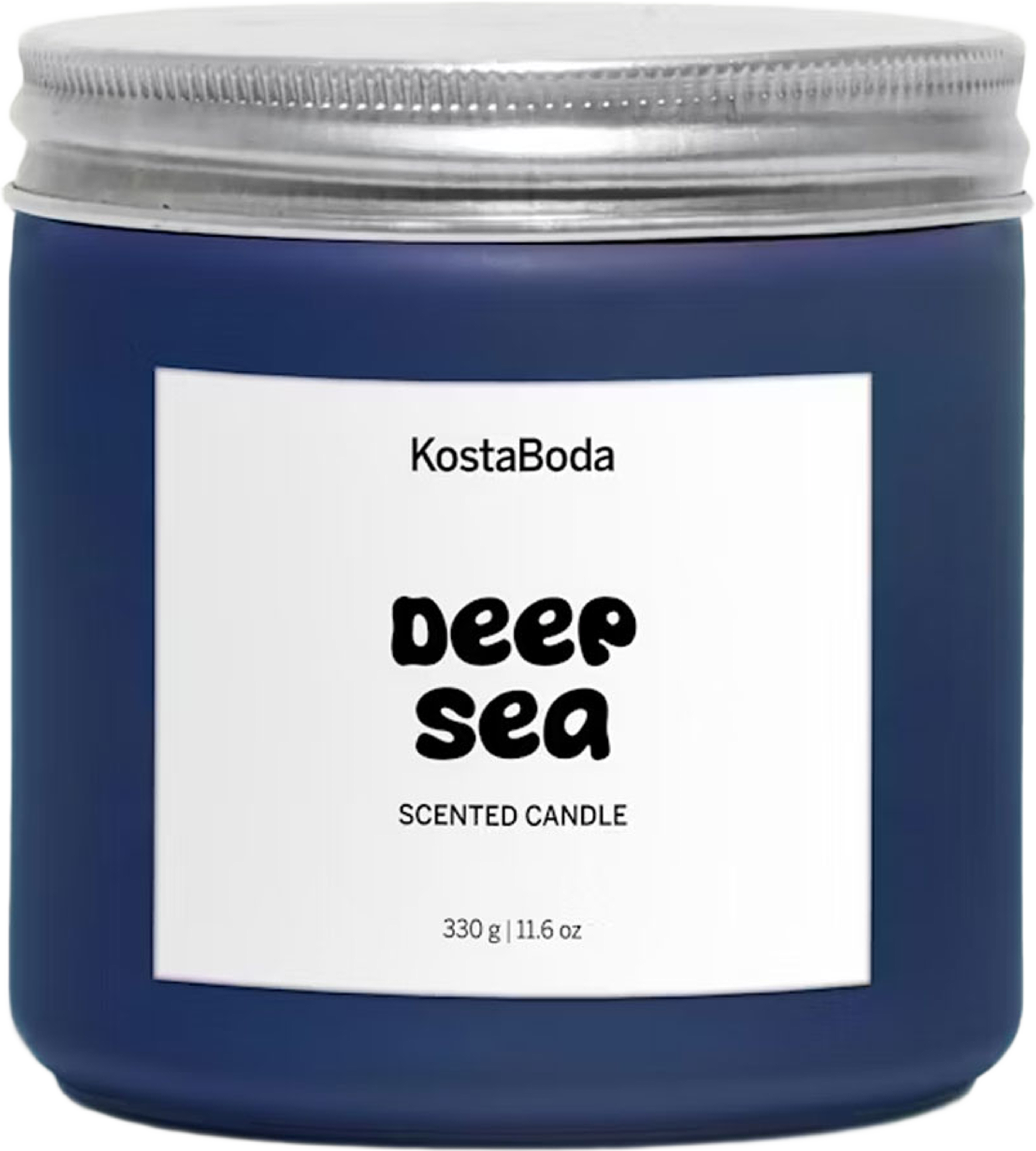 Mind doftljus 330gr Deep sea, från Kosta Boda, i färgen Blå. Klicka för att öppna bilden i stort format