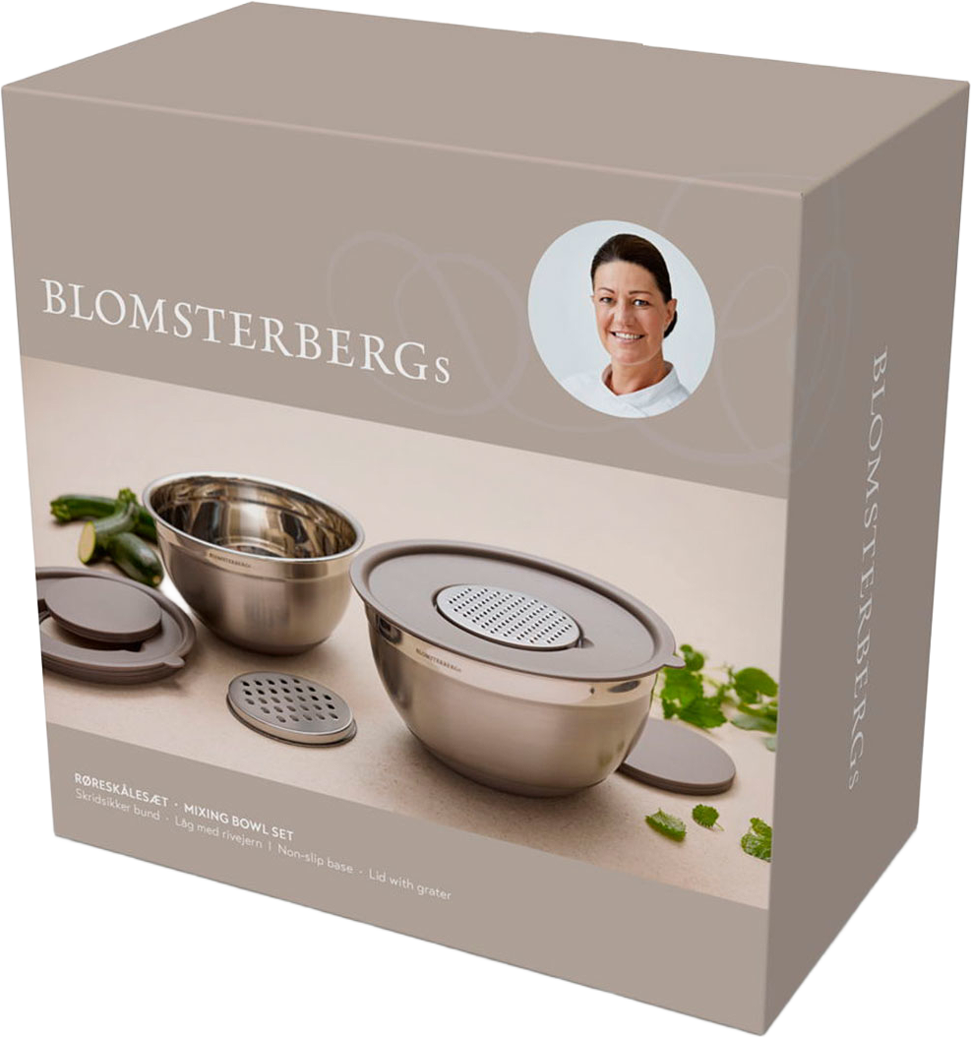 Skålar 8 delar 3 + 5 liter Latte, från Blomsterbergs, i färgen Latte. Klicka för att öppna bilden i stort format