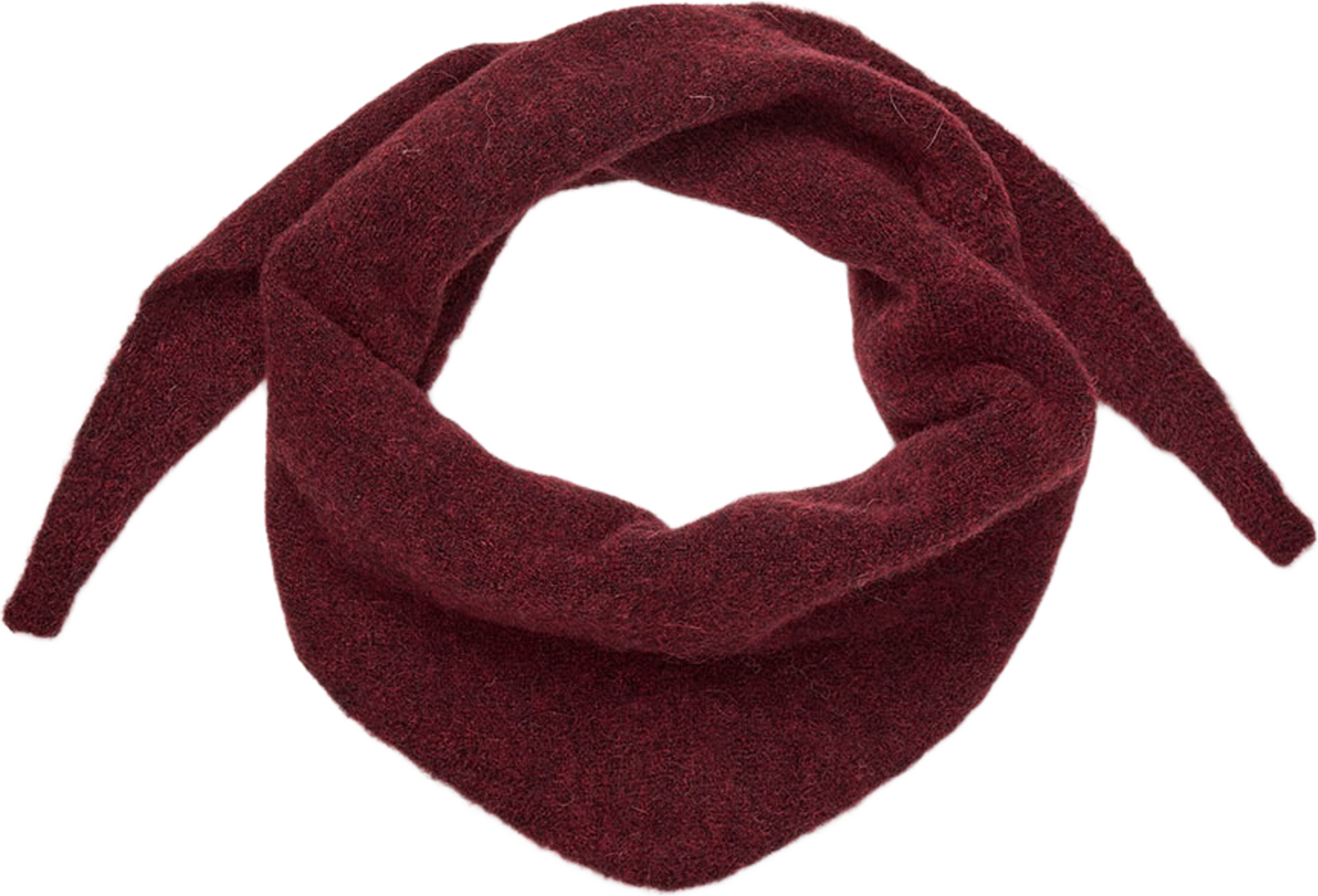 Liv Scarf, från Sibin Linnebjerg, i färgen Burgundy. Klicka för att öppna bilden i stort format
