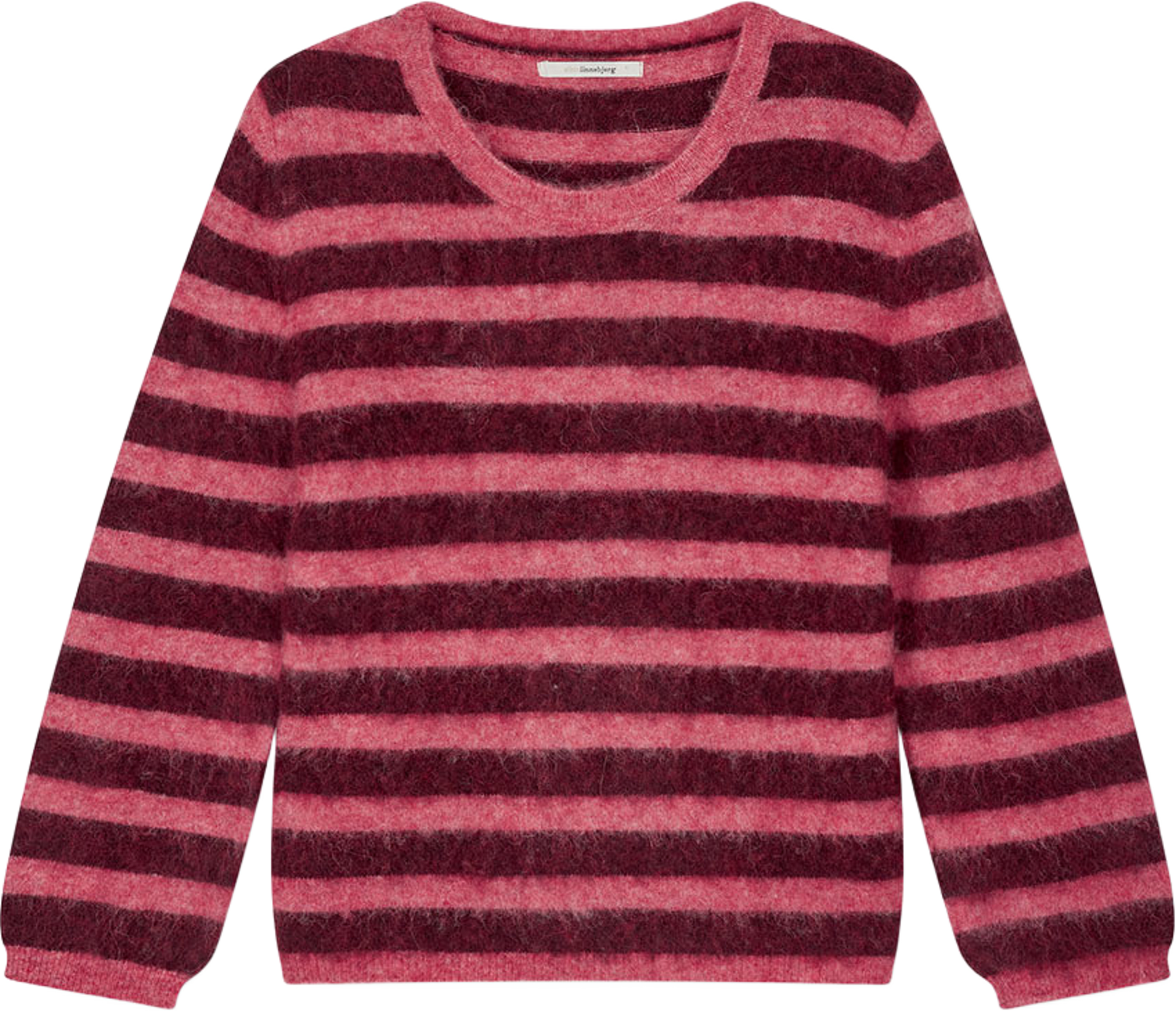 Lilly Sweater, från Sibin Linnebjerg, i färgen Blush/Burgundy. Klicka för att öppna bilden i stort format