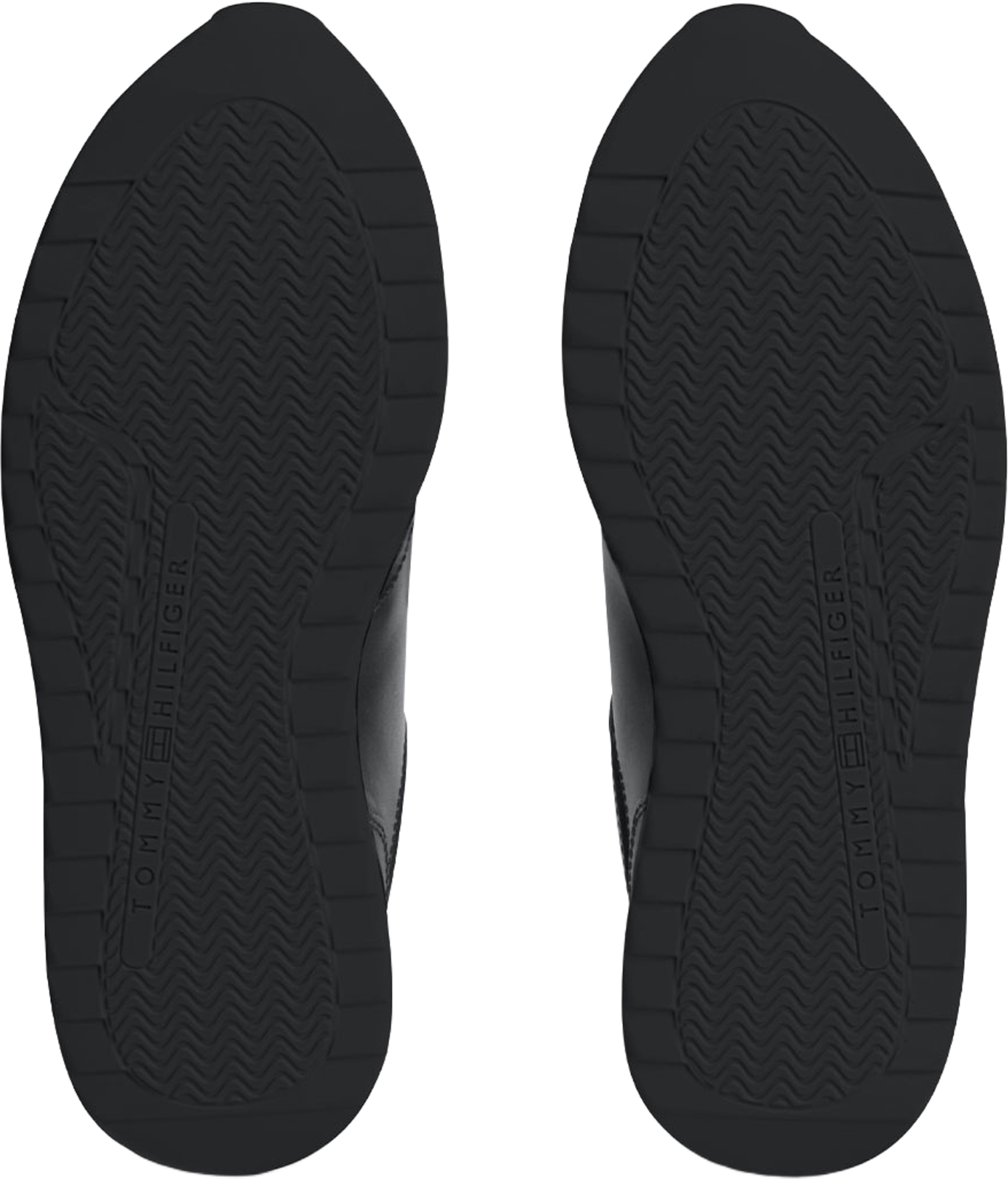 Retro Runner Sneaker, från Tommy Hilfiger, i färgen Black. Klicka för att öppna bilden i stort format