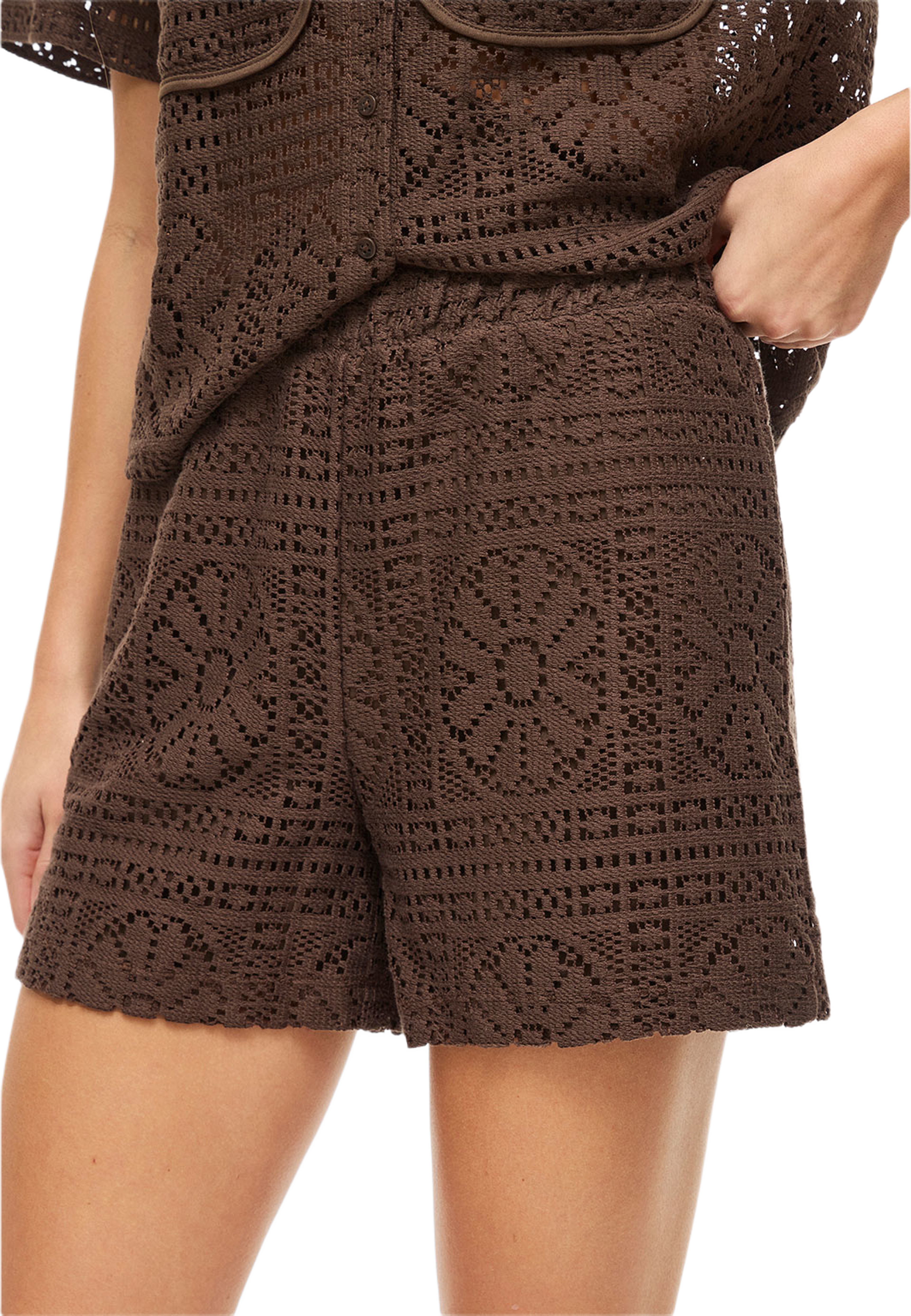 Vimerinda Shorts, från Vila, i färgen Slate Black. Klicka för att öppna bilden i stort format