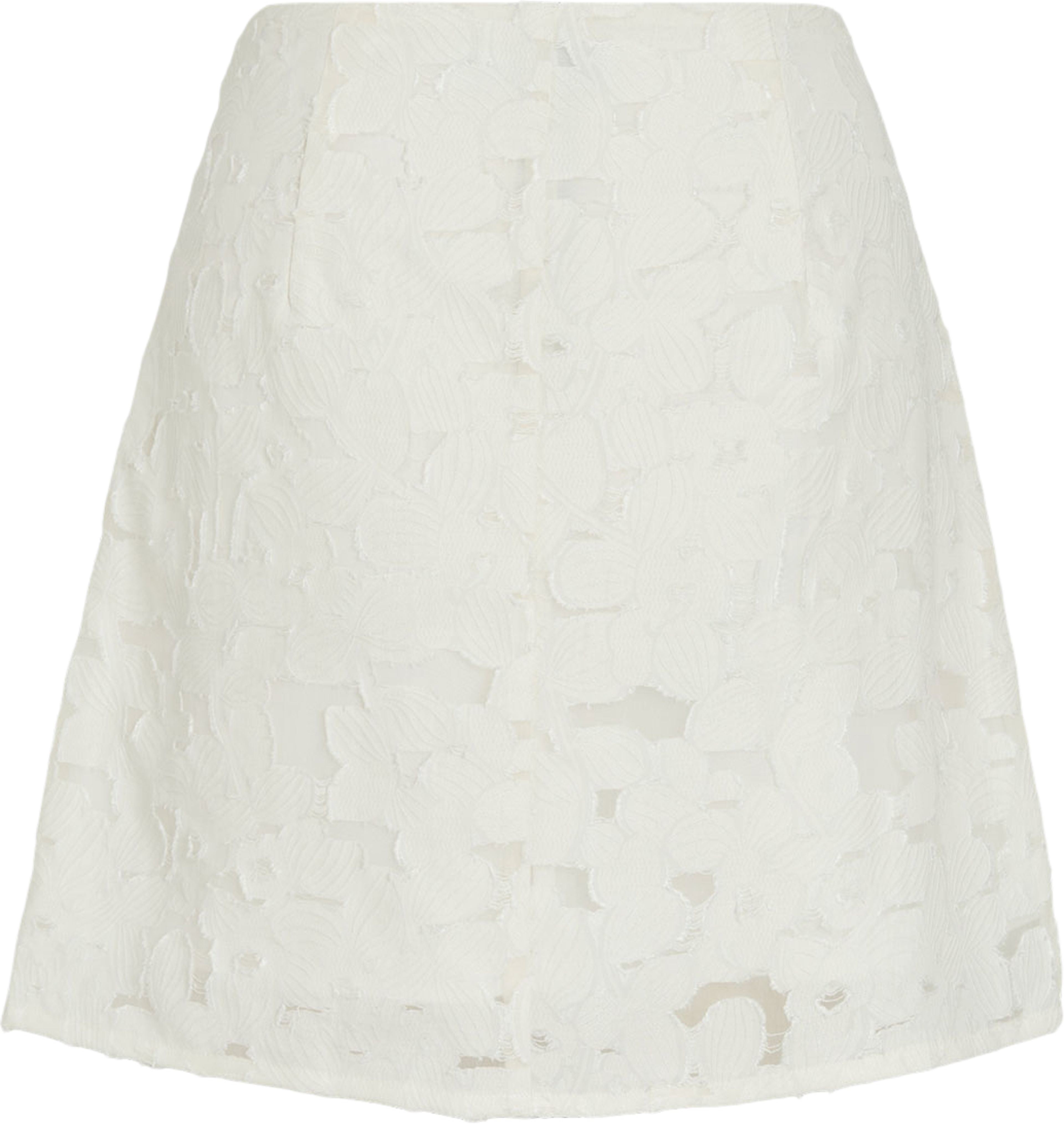 Vianvo Tailored Skirt, från Vila, i färgen Snow White. Klicka för att öppna bilden i stort format