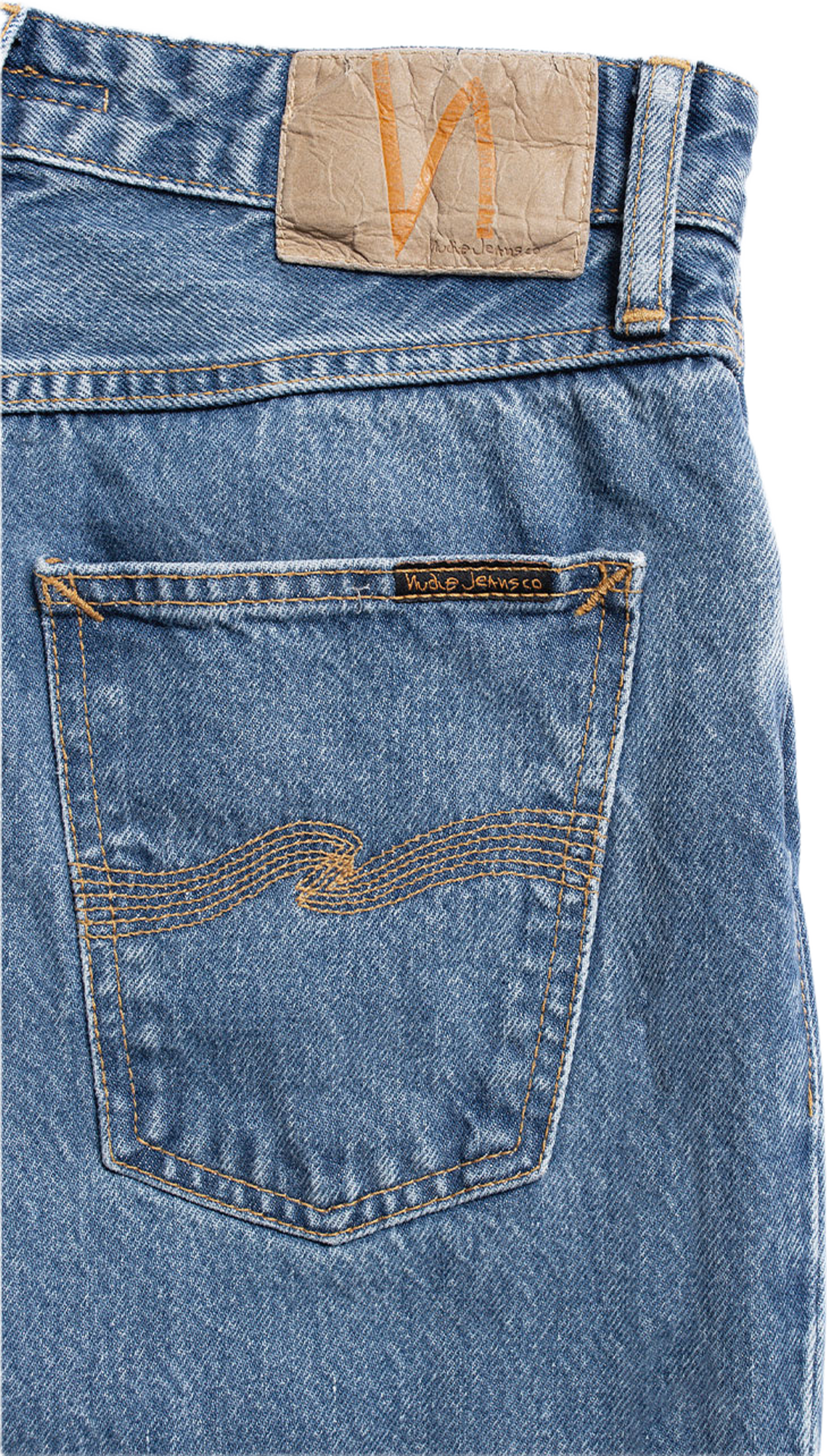 Clean Eileen Casual Blue, från Nudie Jeans, i färgen Casual Blue. Klicka för att öppna bilden i stort format