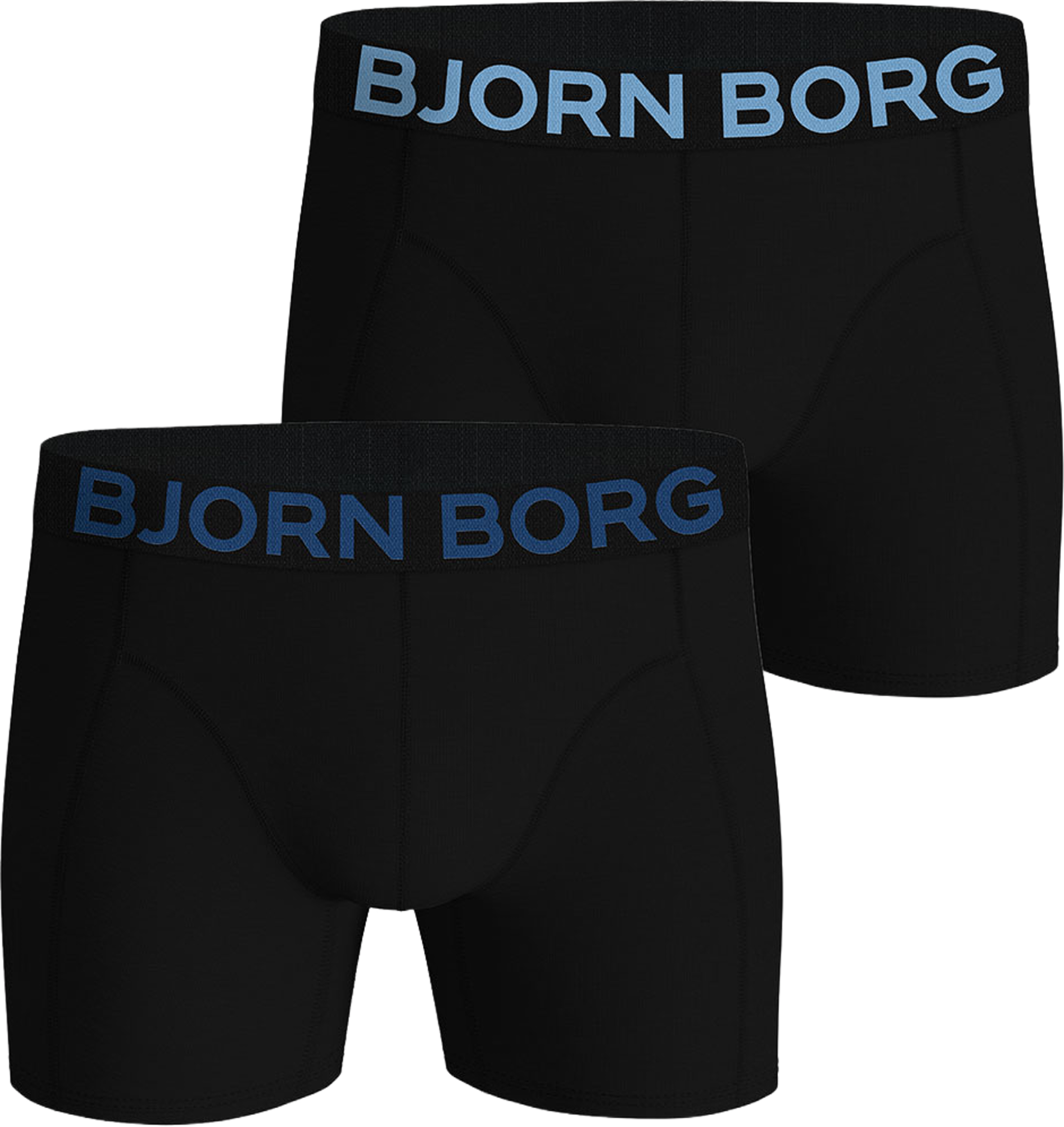 Organic Cotton Stretch Boxer 2-Pack, från Björn Borg, i färgen Multipack 1. Klicka för att öppna bilden i stort format