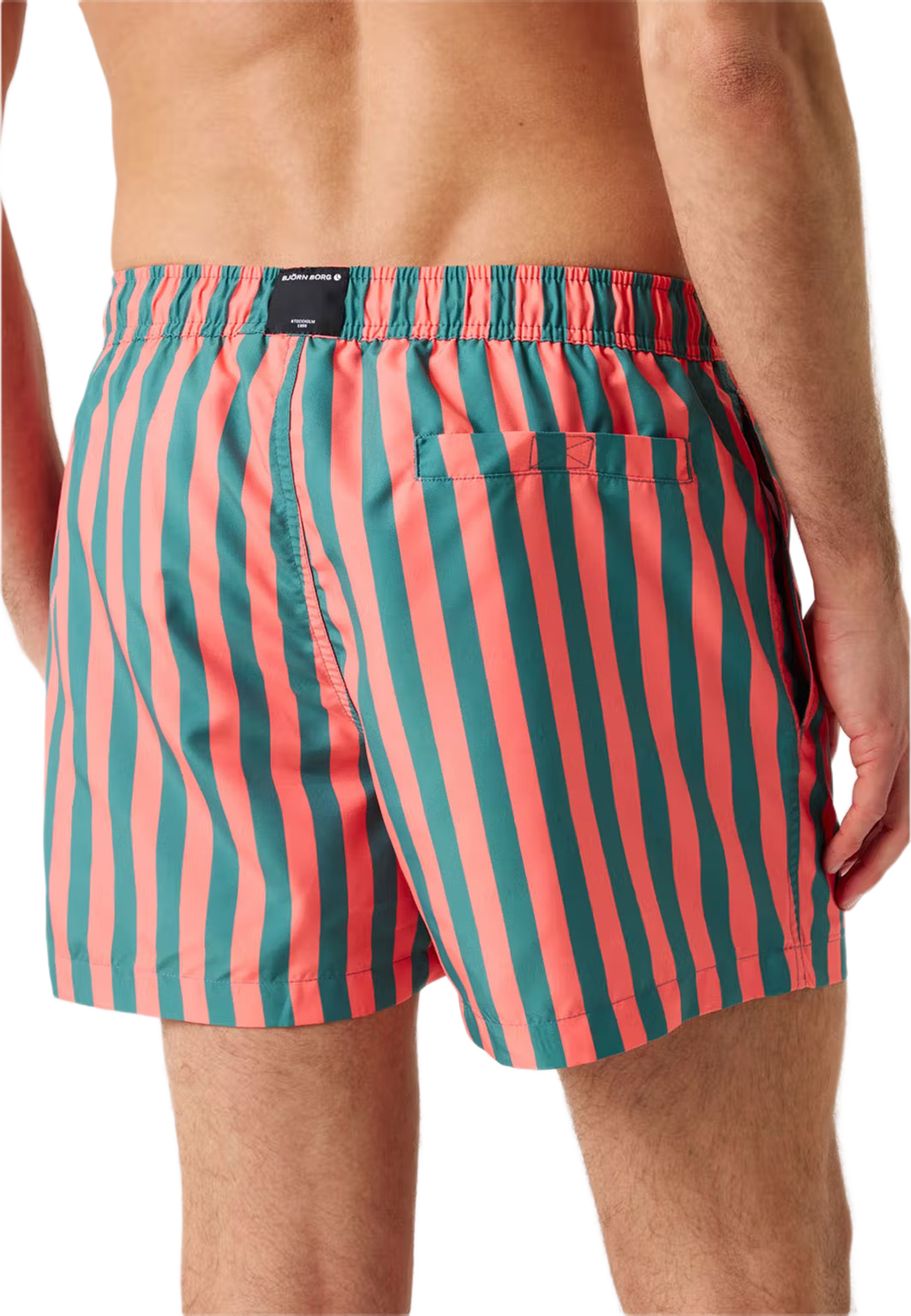 Borg Print Swim Shorts, från Björn Borg, i färgen Bb Parasol 4. Klicka för att öppna bilden i stort format