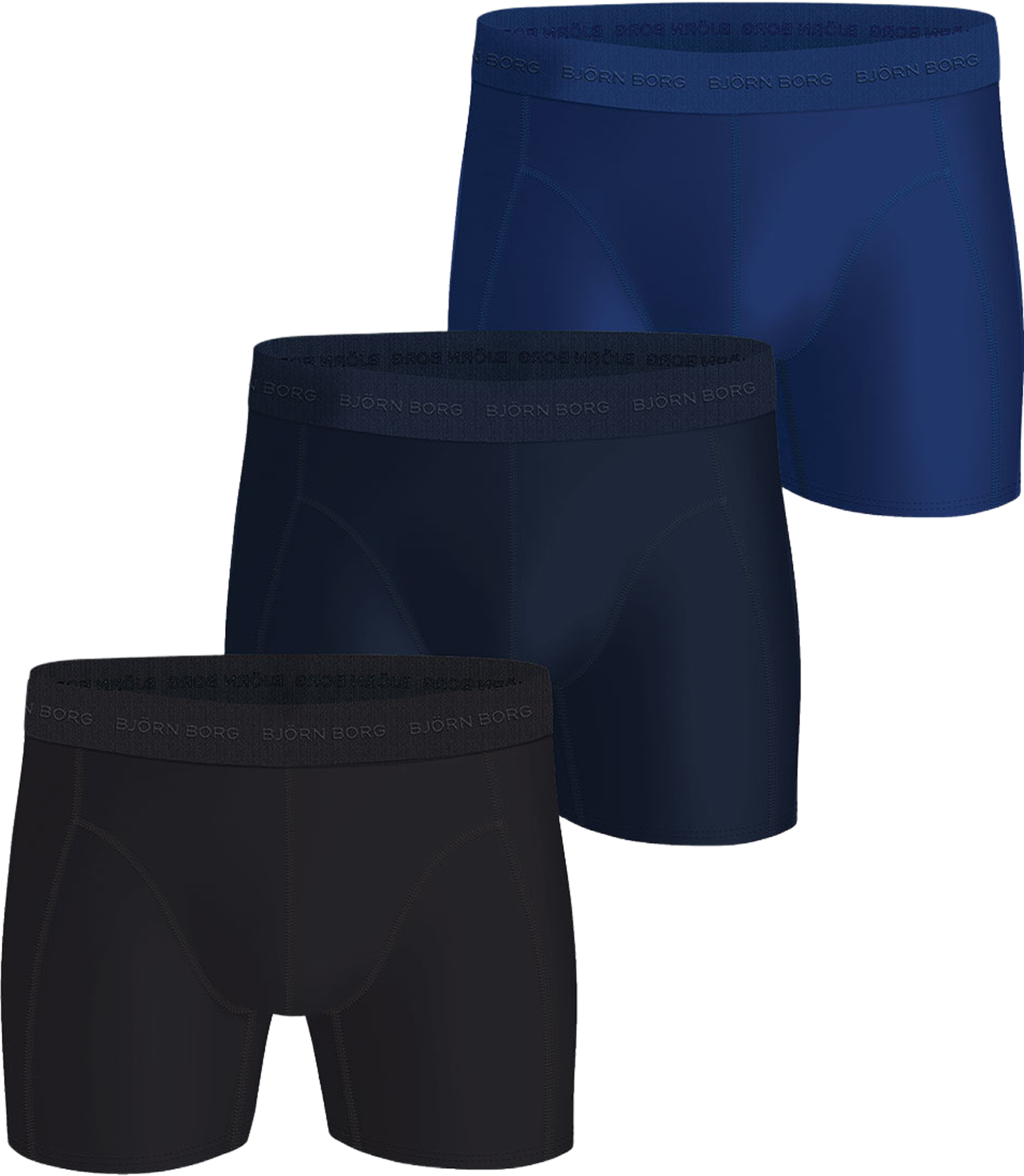 Microfiber Boxer 3-Pack, från Björn Borg, i färgen Multipack 4. Klicka för att öppna bilden i stort format