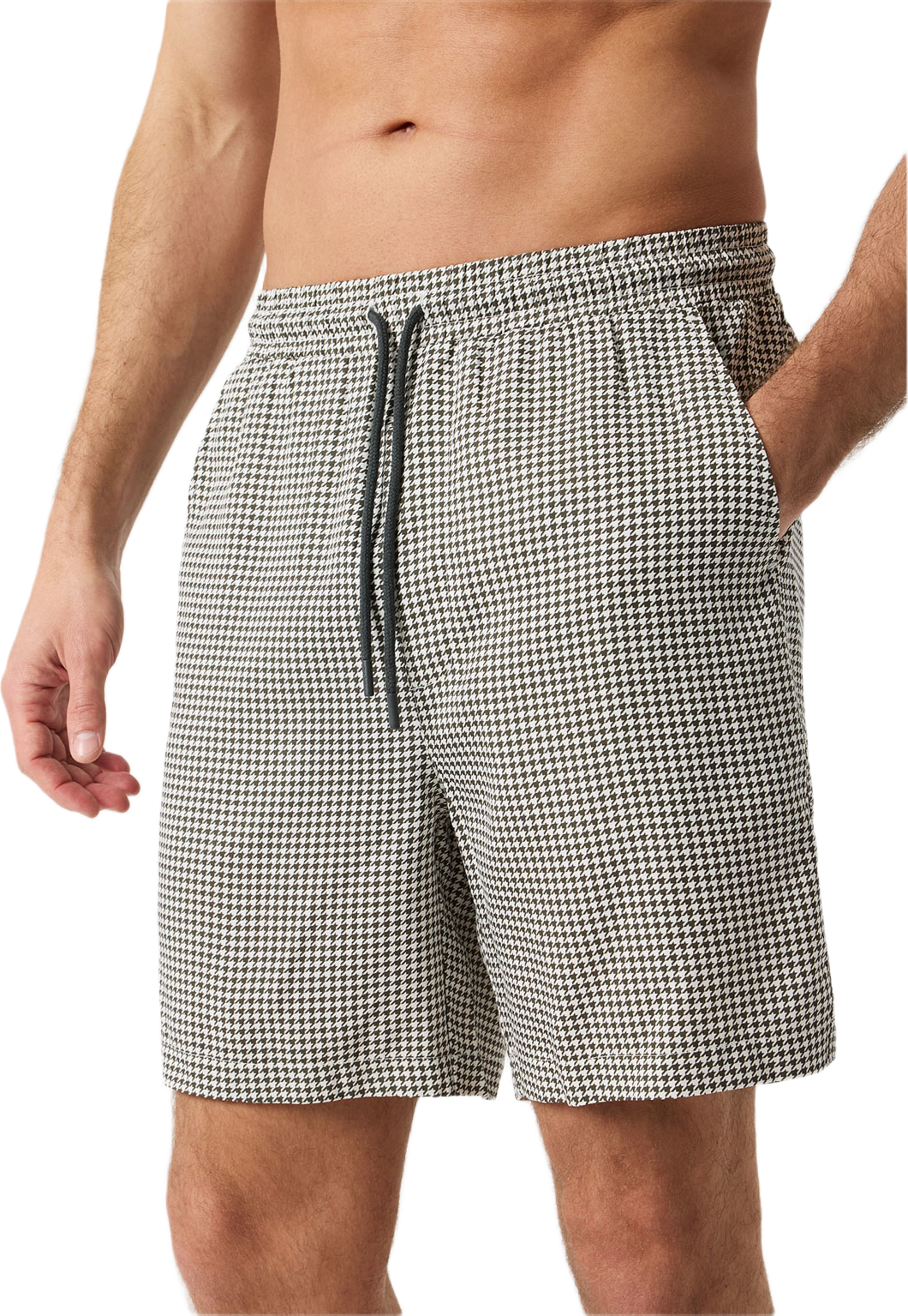 Borg Lyocell Resort Shorts, från Björn Borg, i färgen Bb Houndstooth 3. Klicka för att öppna bilden i stort format