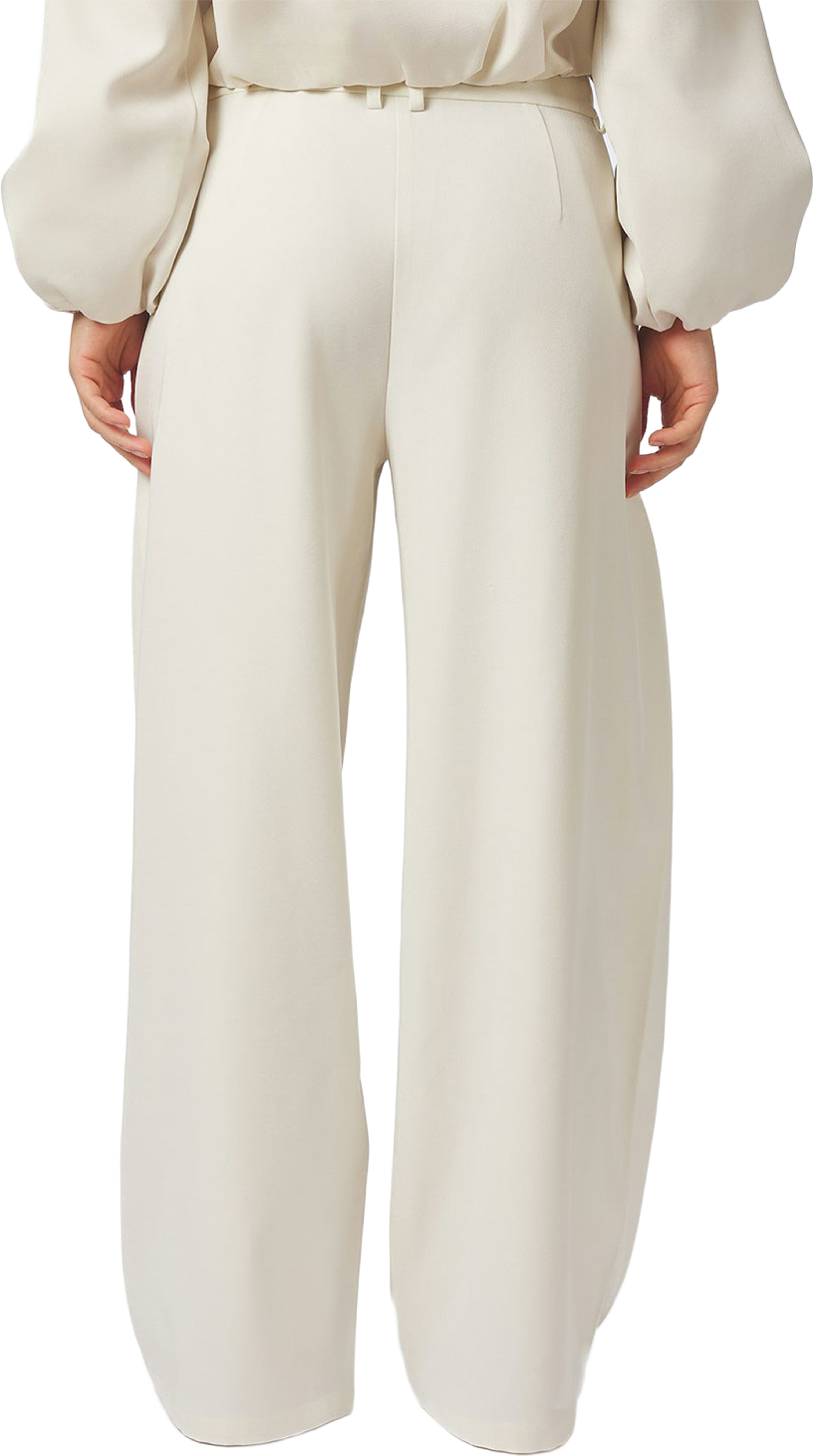 Massie Structure Pants, från Neo Noir, i färgen Off White. Klicka för att öppna bilden i stort format