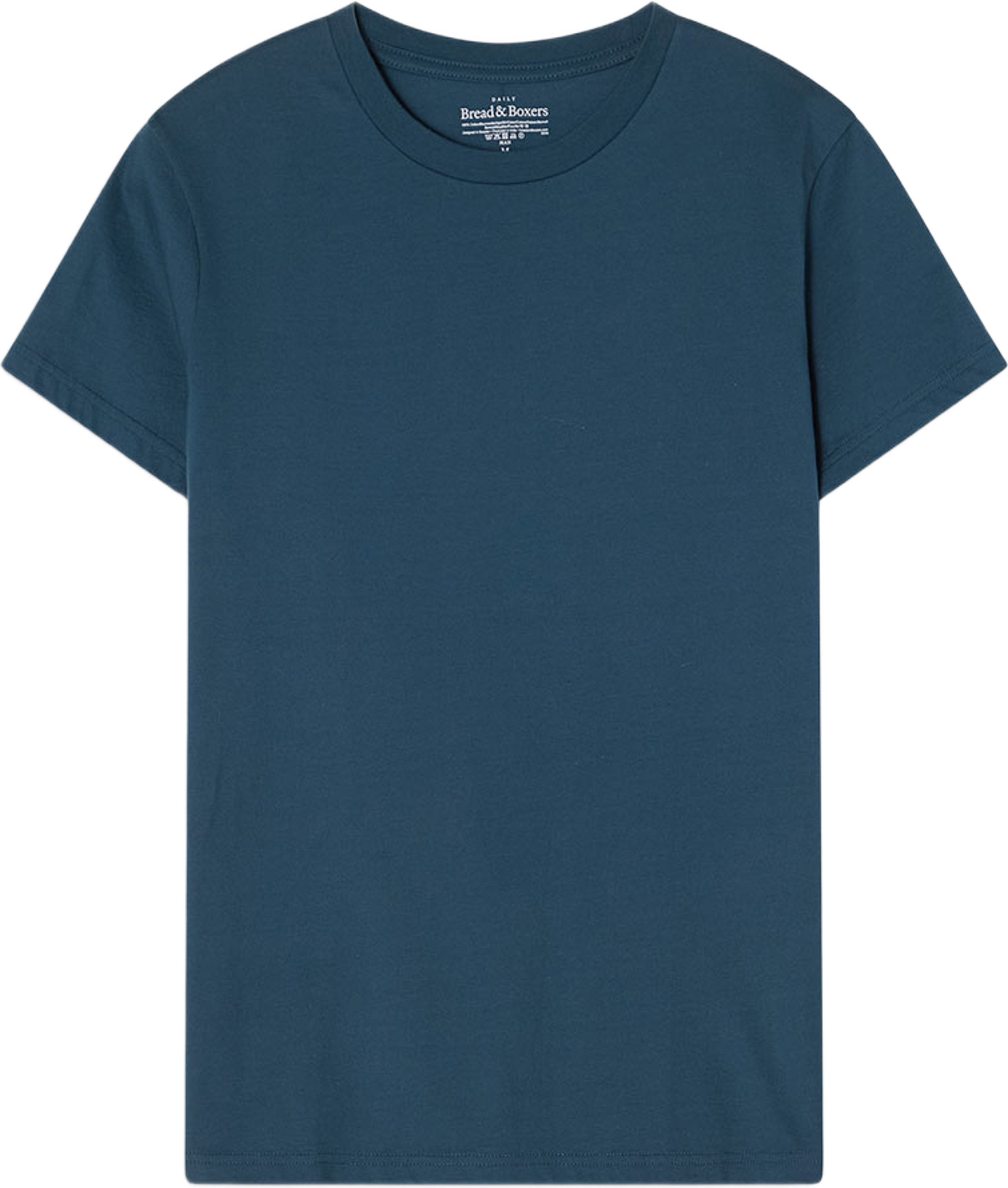 Crew-Neck Regular, från Bread & Boxers, i färgen Atlantic Blue. Klicka för att öppna bilden i stort format