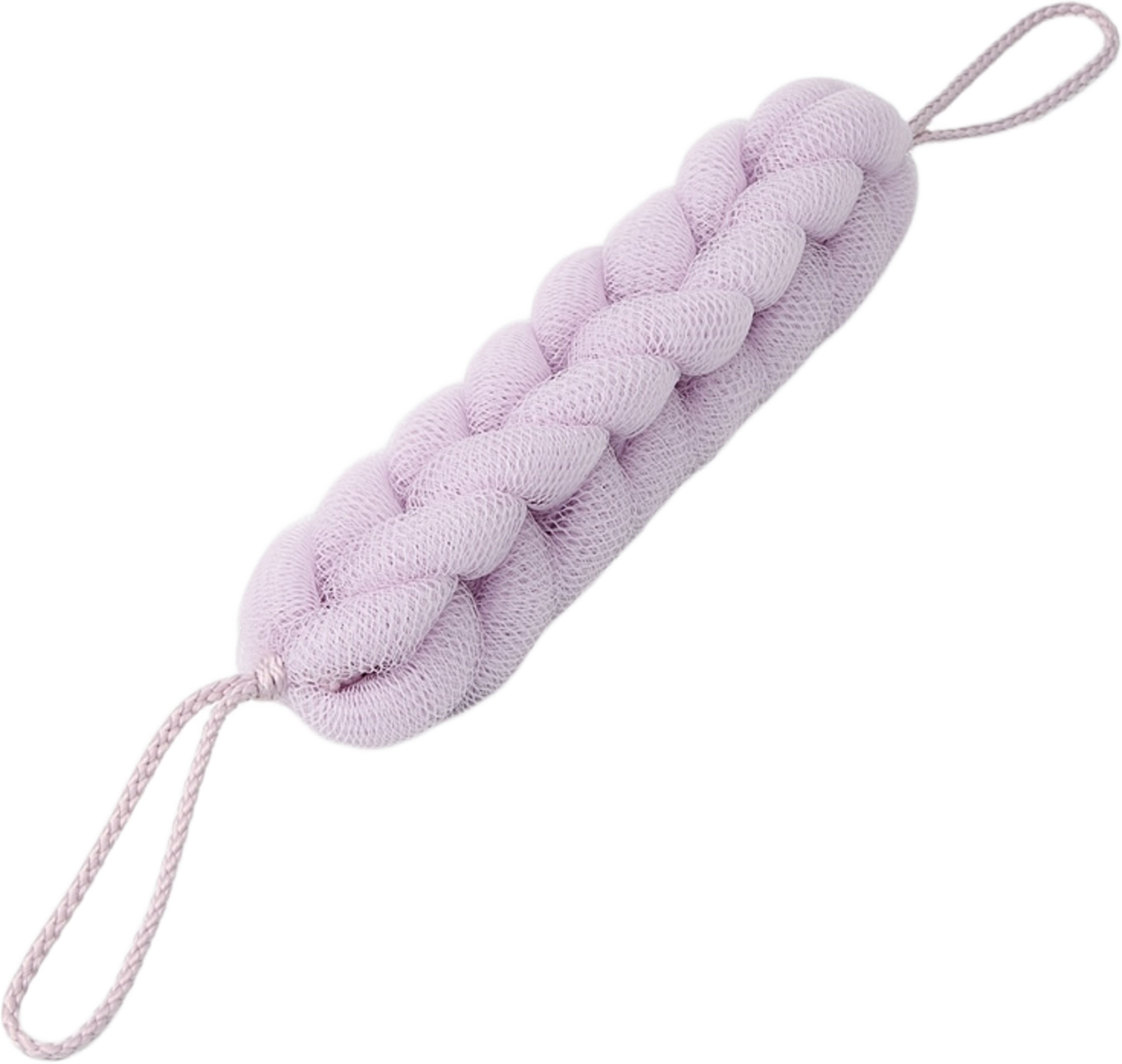 Flätad tvättsvamp, från Å BEAUTY, i färgen Lt Pink. Klicka för att öppna bilden i stort format