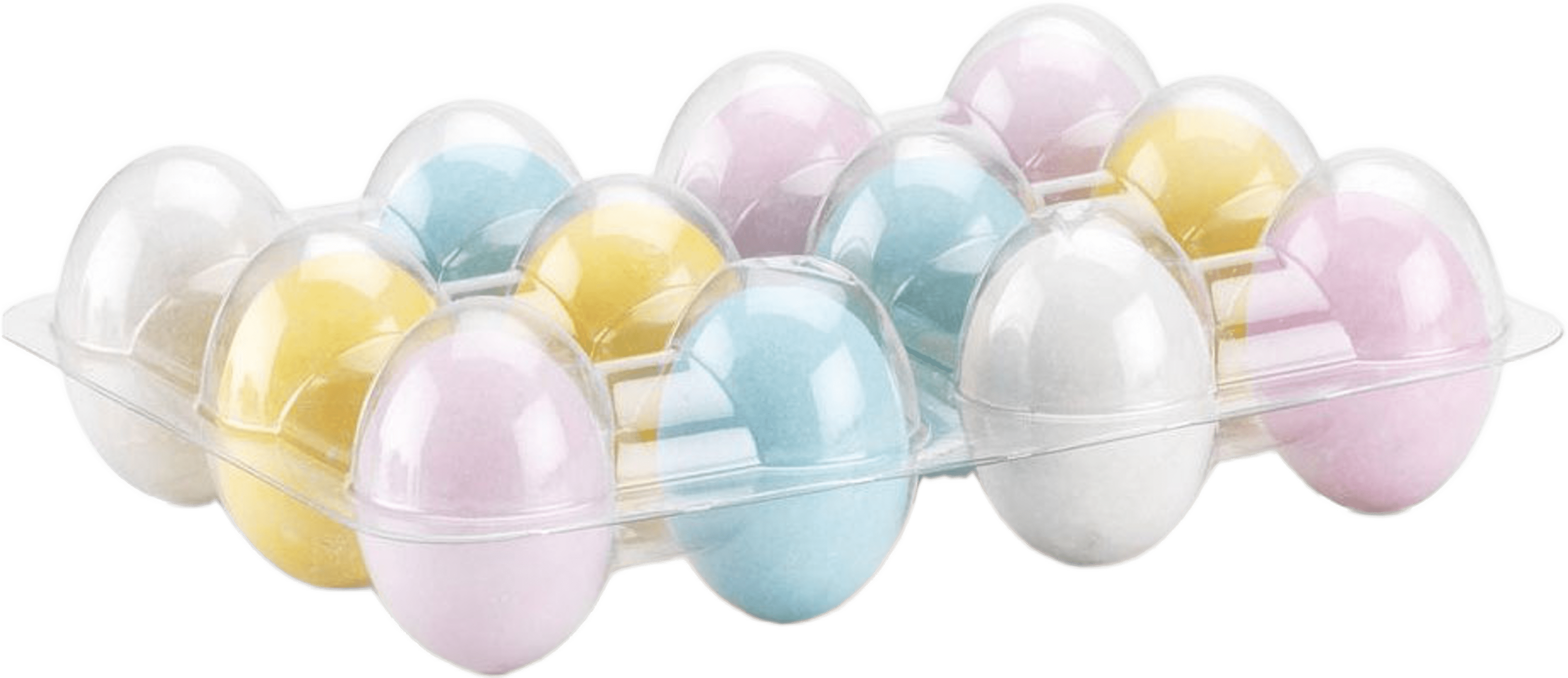 Kanderade påskägg 12st med mjölkchoklad och giandujafyllning 120g, från Venchi. Klicka för att öppna bilden i stort format