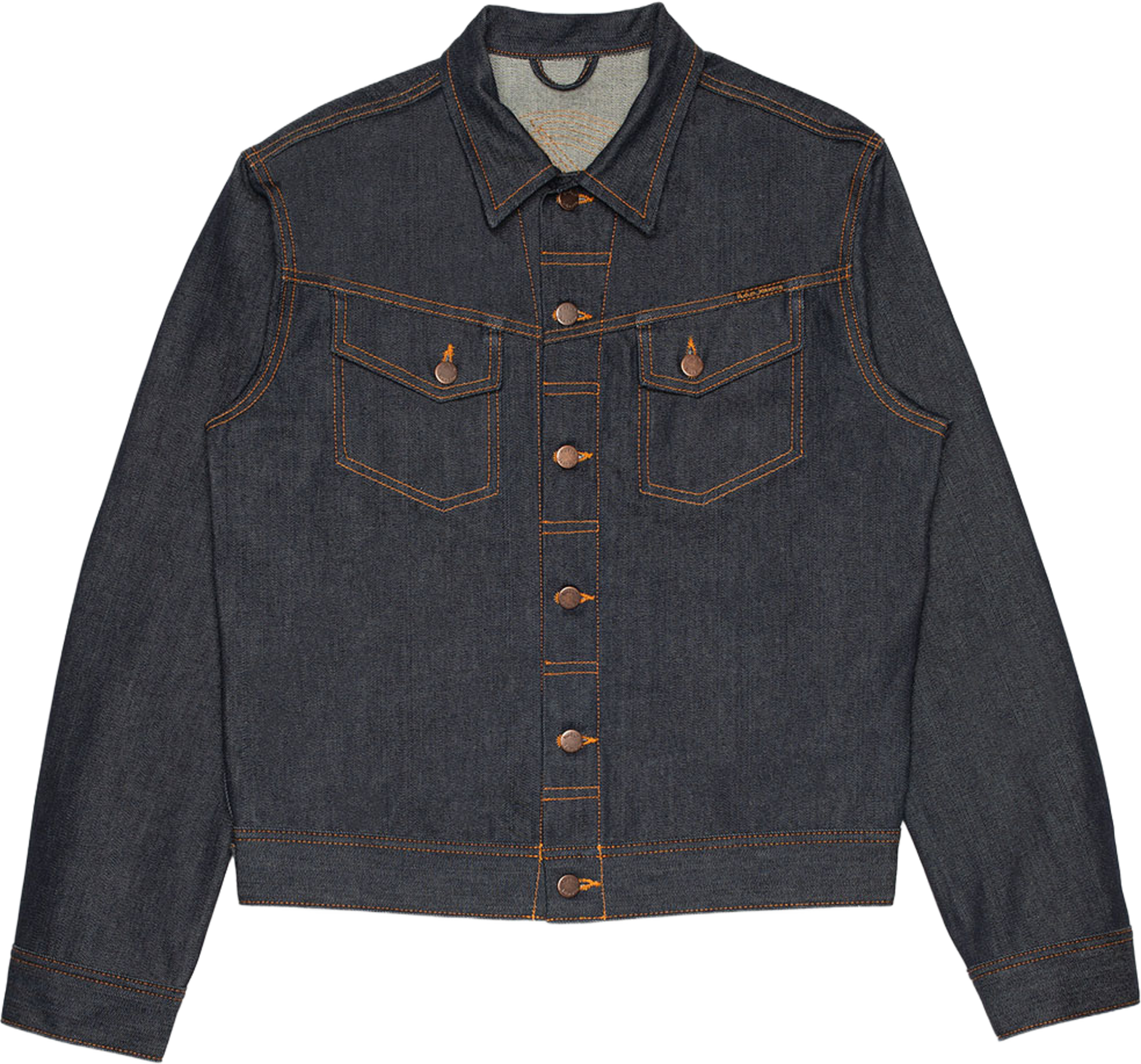 Conny Denim Jacket, från Nudie Jeans, i färgen Blue. Klicka för att öppna bilden i stort format