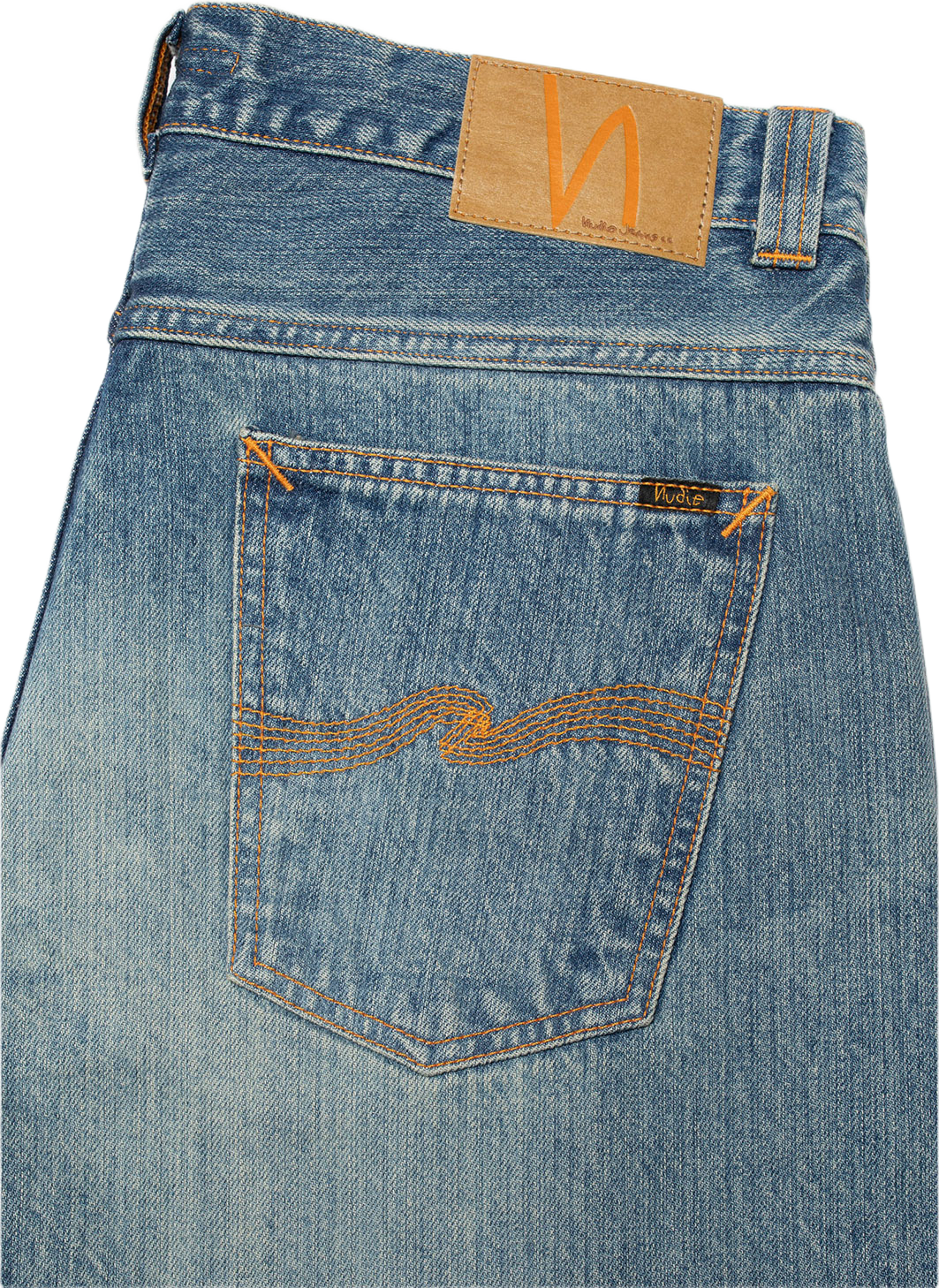 Regular Alf Silver Tracks, från Nudie Jeans, i färgen Silver Tracks. Klicka för att öppna bilden i stort format