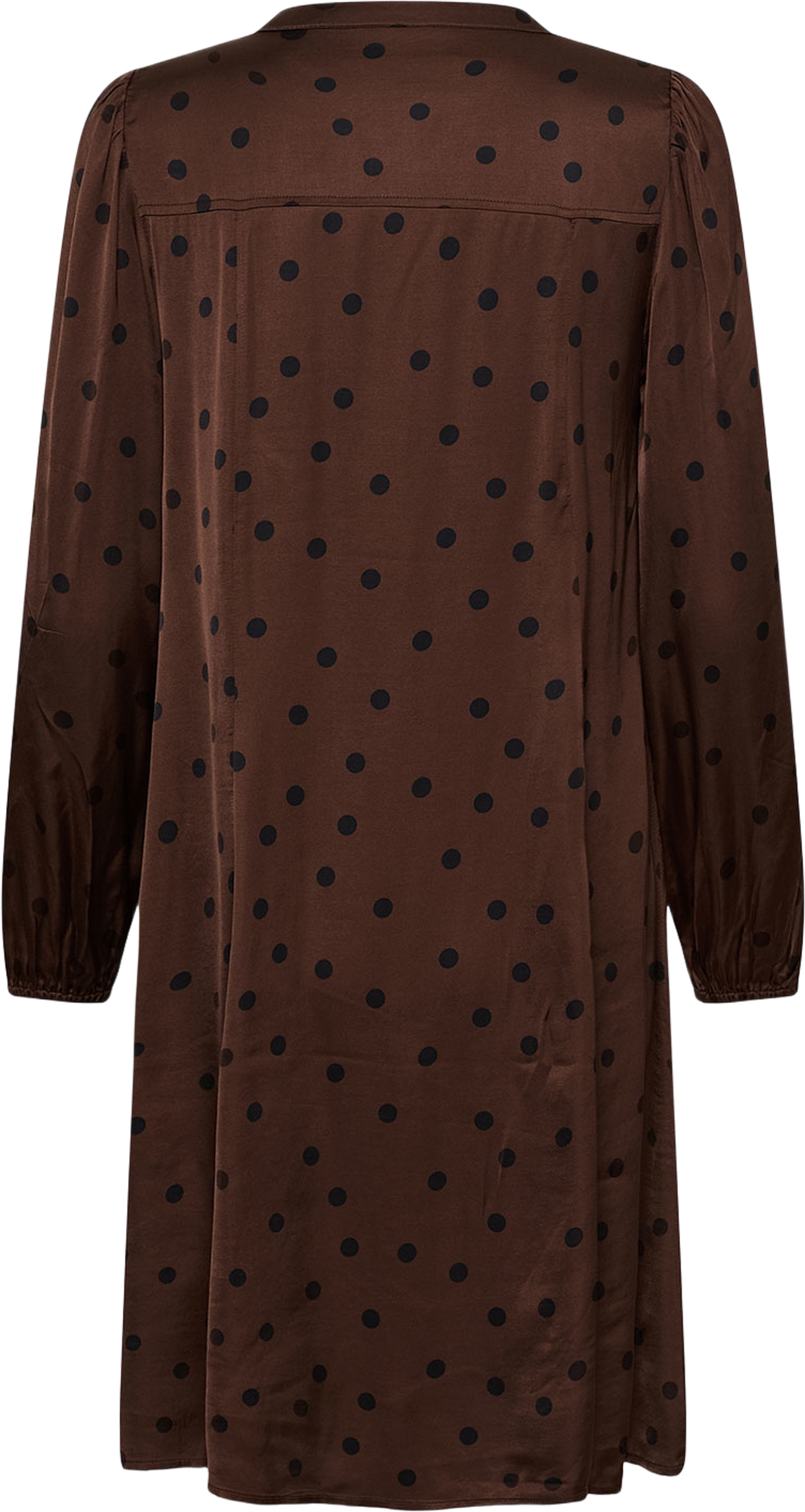 BotellesPW Dress, från Part Two, i färgen Brown Dot. Klicka för att öppna bilden i stort format