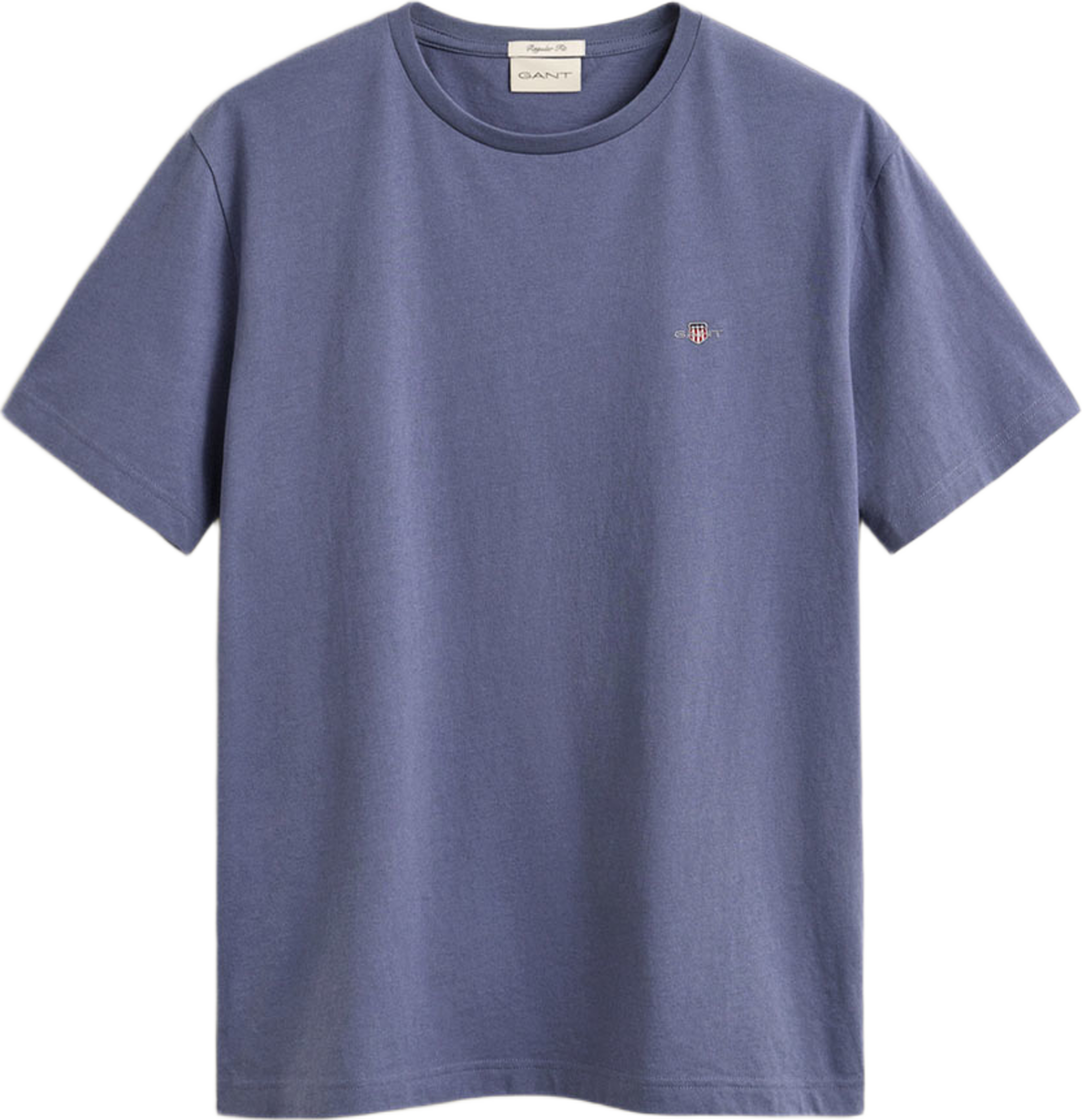 Regular Fit Shield T-Shirt, från GANT, i färgen Blue Horizon. Klicka för att öppna bilden i stort format