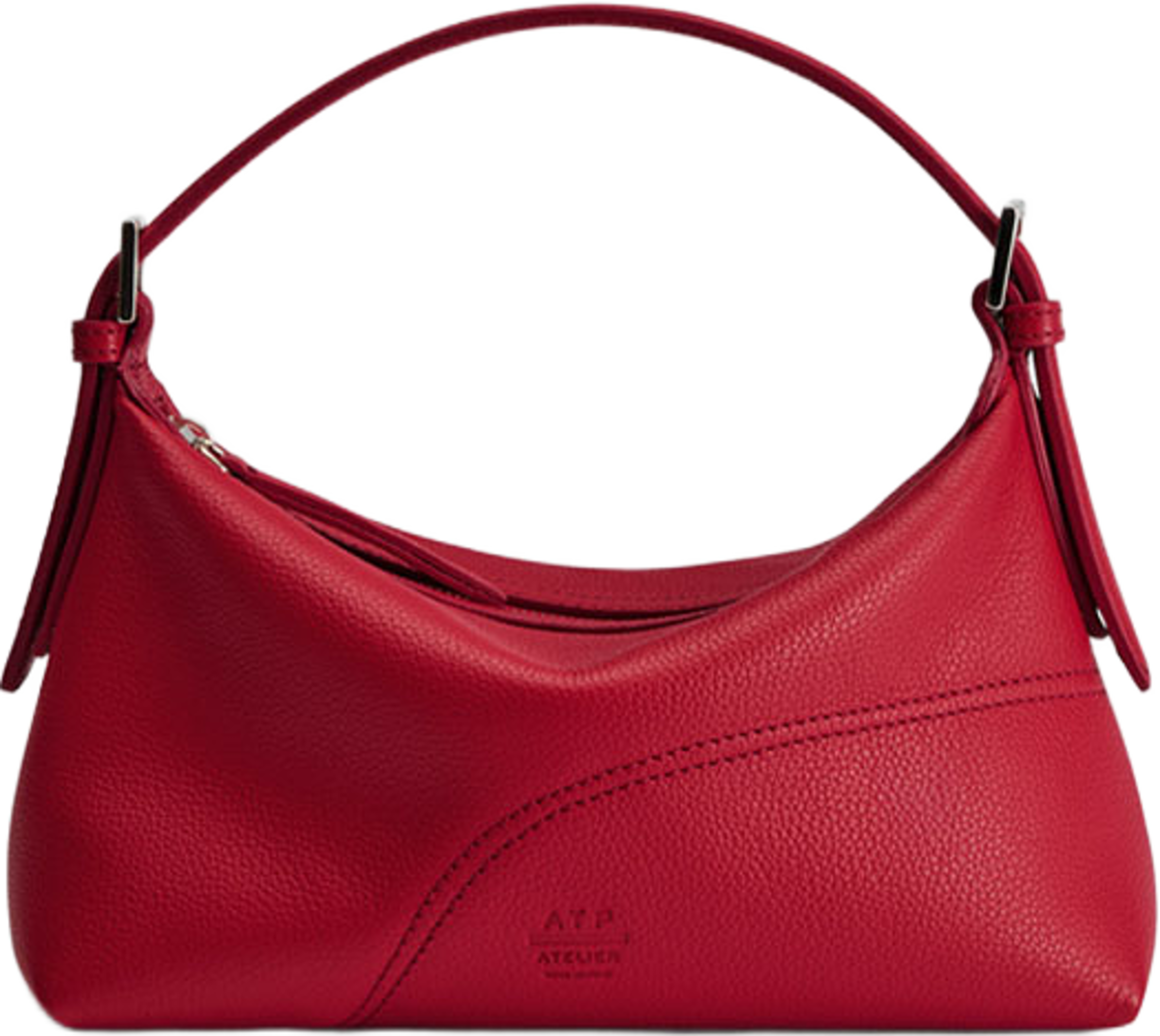 Vadena Melograno Grained Calf, från ATP Atelier, i färgen Melograno. Klicka för att öppna bilden i stort format