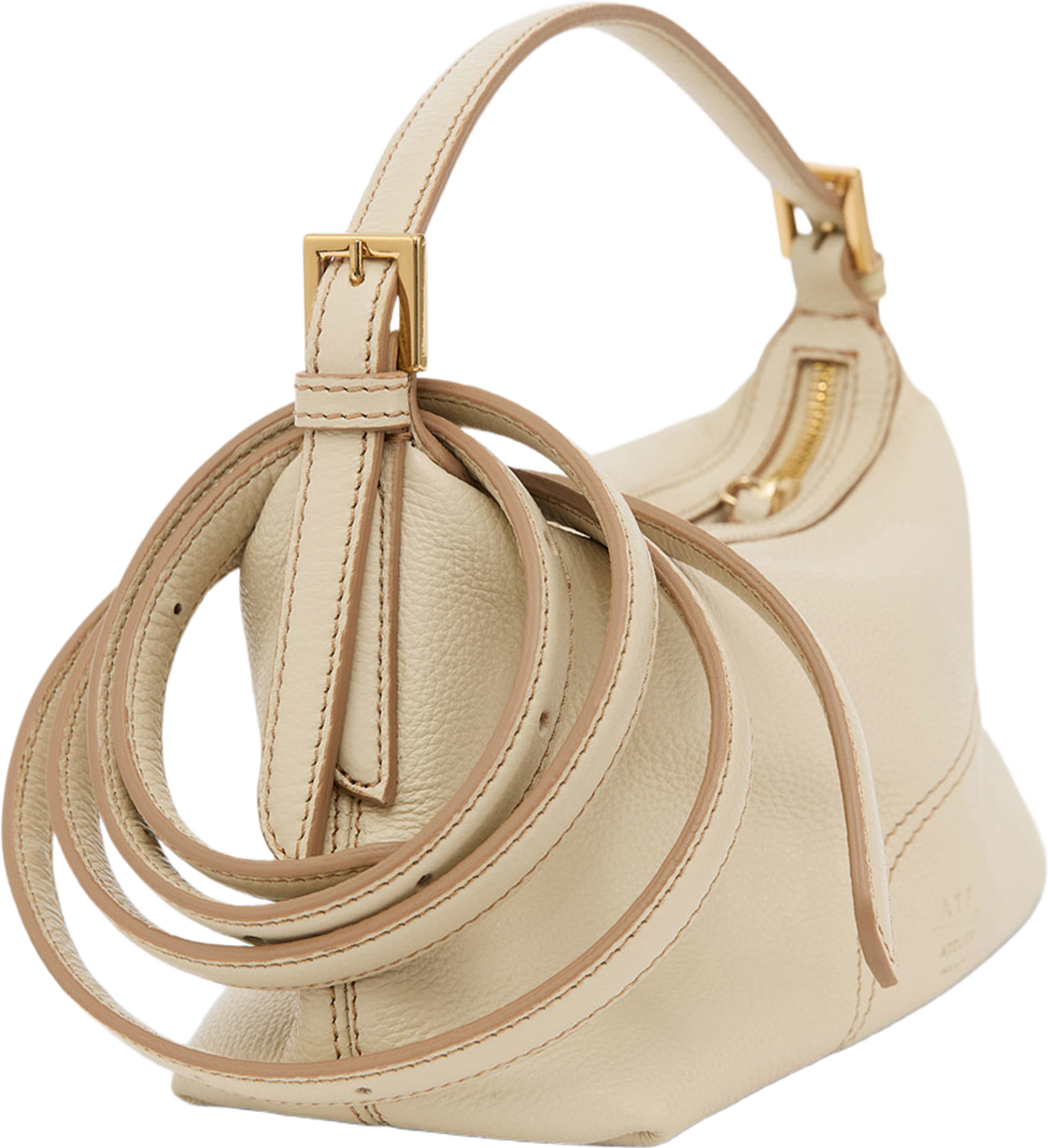 Vadena Mandorla Grained Calf, från ATP Atelier, i färgen Mandorla. Klicka för att öppna bilden i stort format