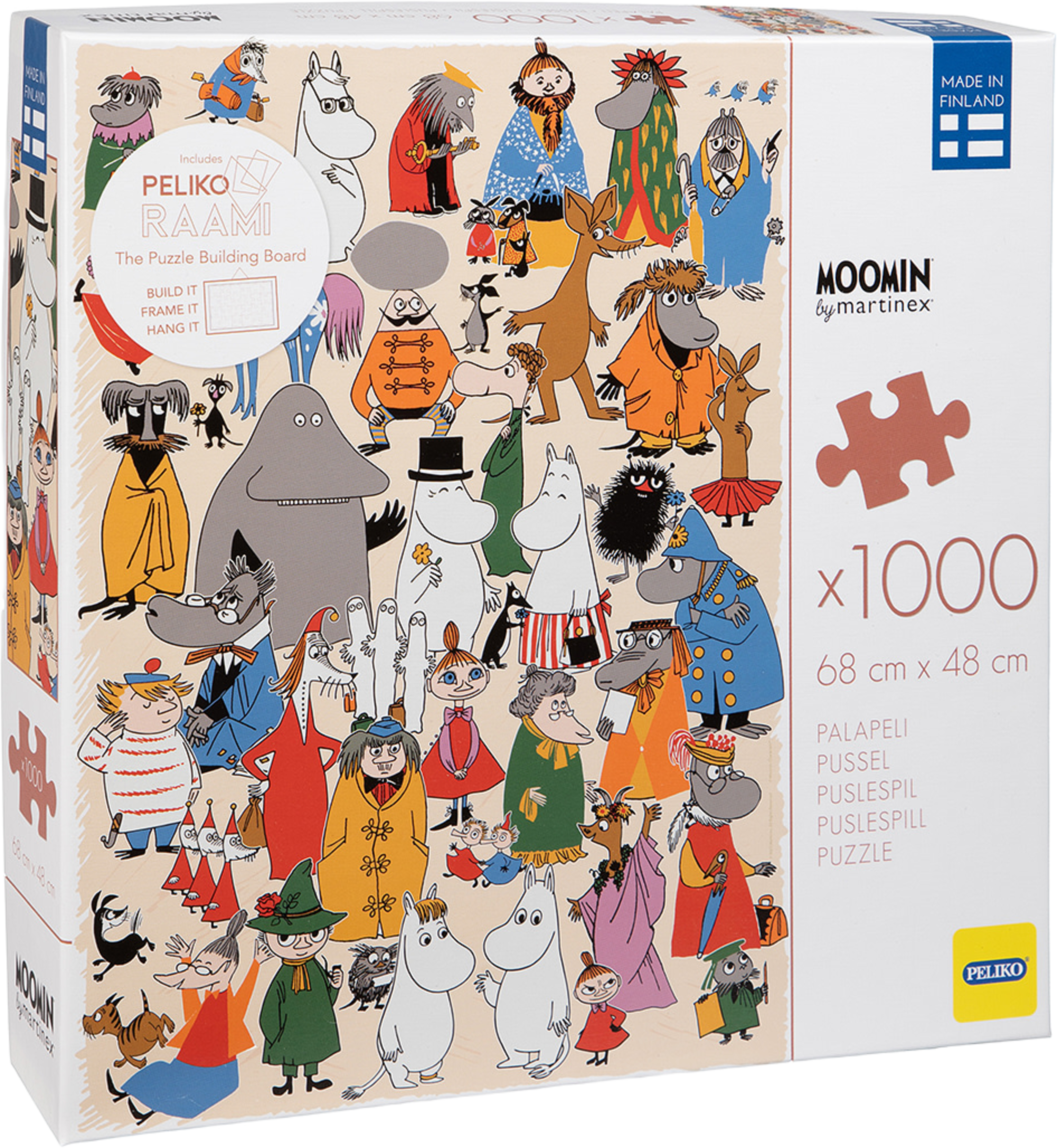 Mumin 1000 Klassträff, från Mumin, i färgen Multicolor. Klicka för att öppna bilden i stort format