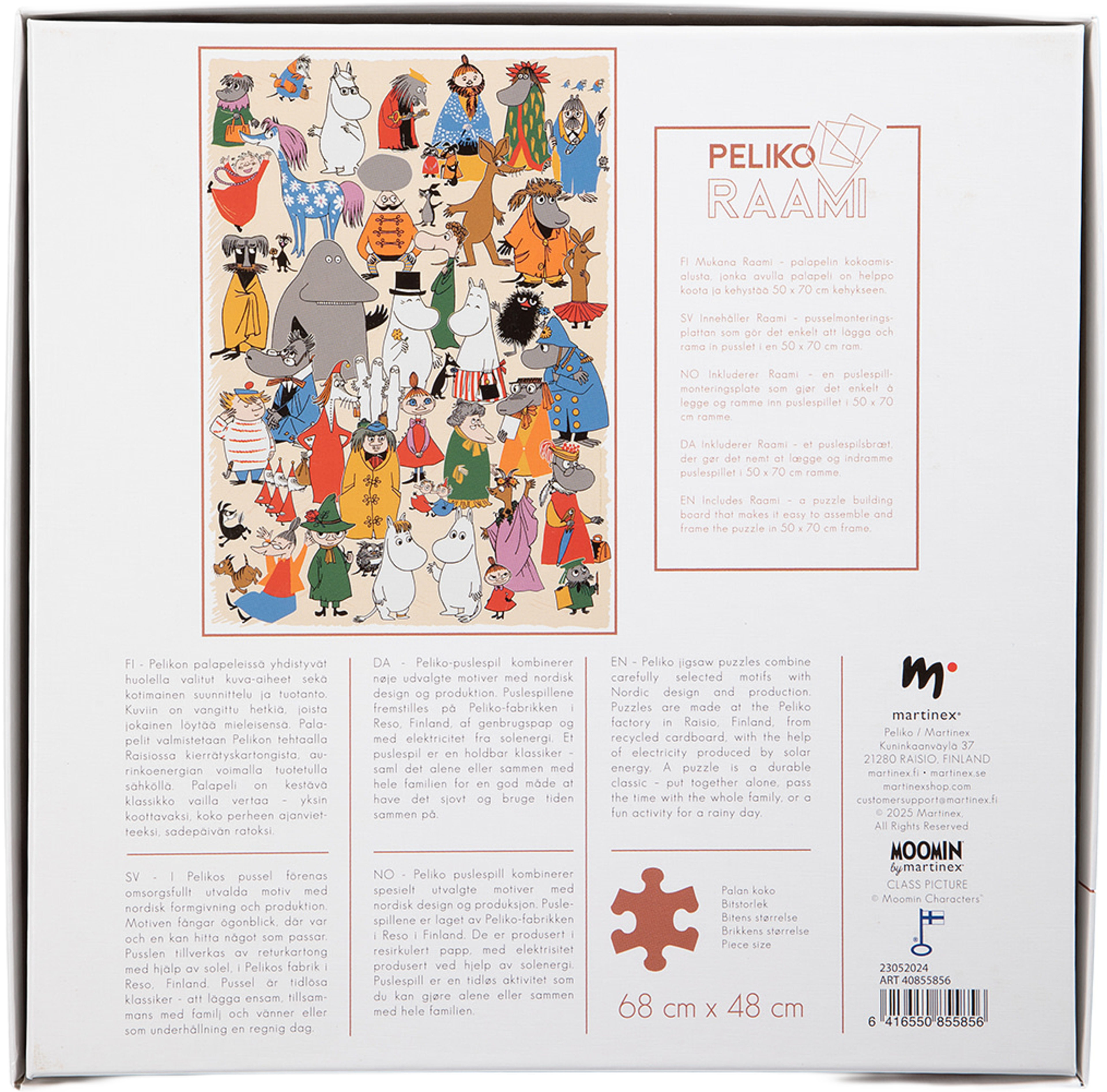 Mumin 1000 Klassträff, från Mumin, i färgen Multicolor. Klicka för att öppna bilden i stort format