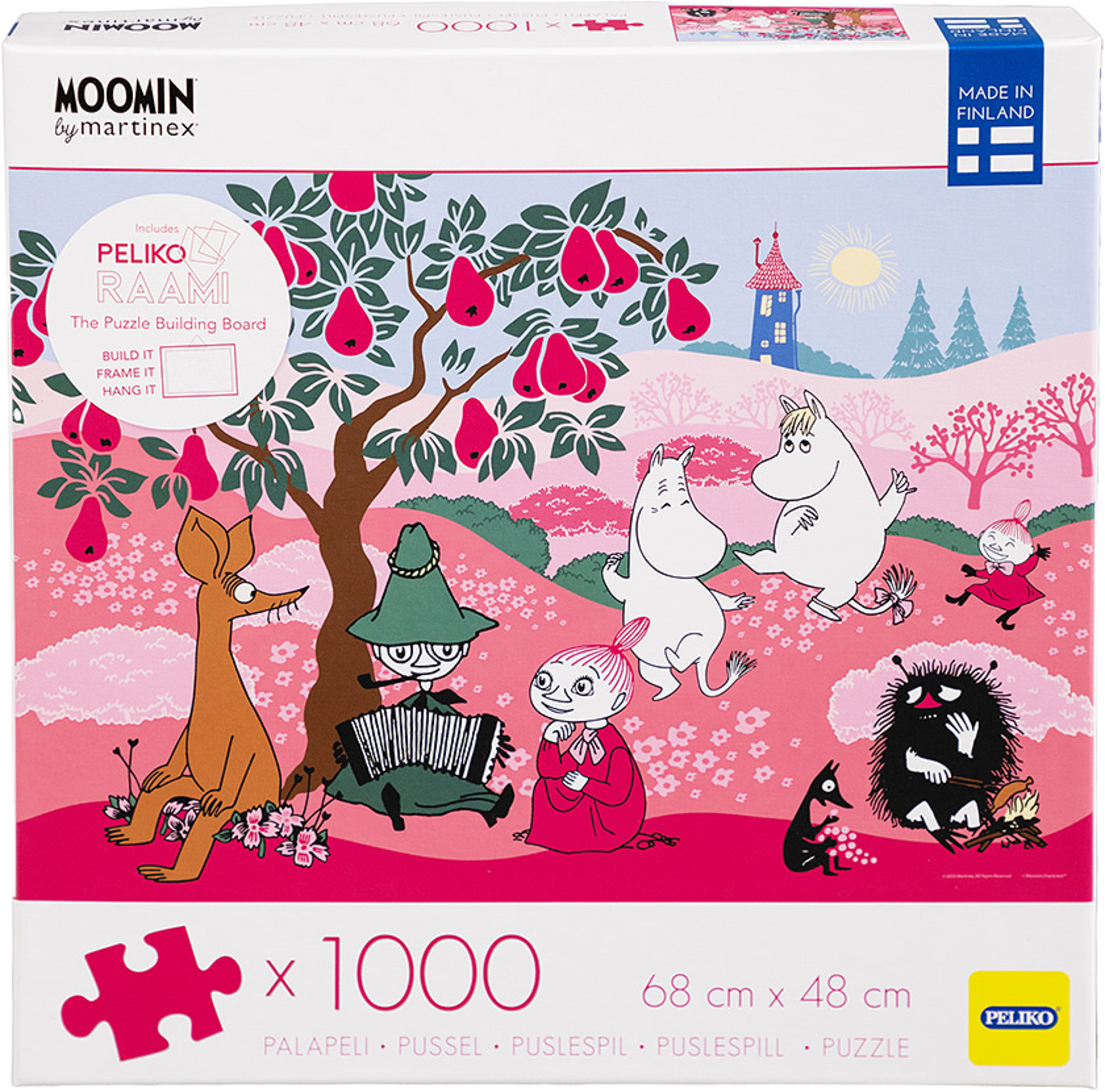 Mumin 1000 Päronträd, från Mumin, i färgen Multicolor. Klicka för att öppna bilden i stort format