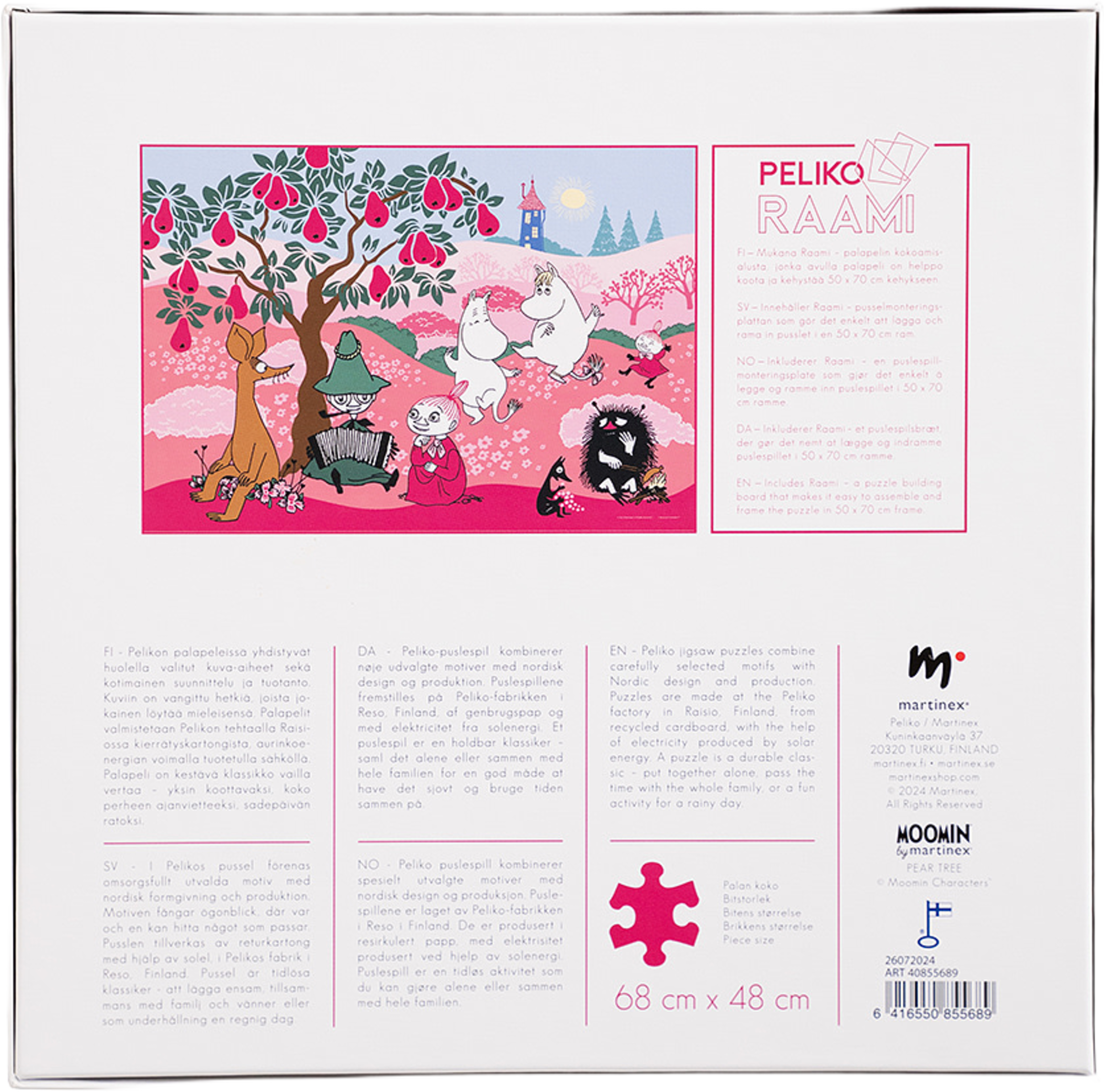 Mumin 1000 Päronträd, från Mumin, i färgen Multicolor. Klicka för att öppna bilden i stort format