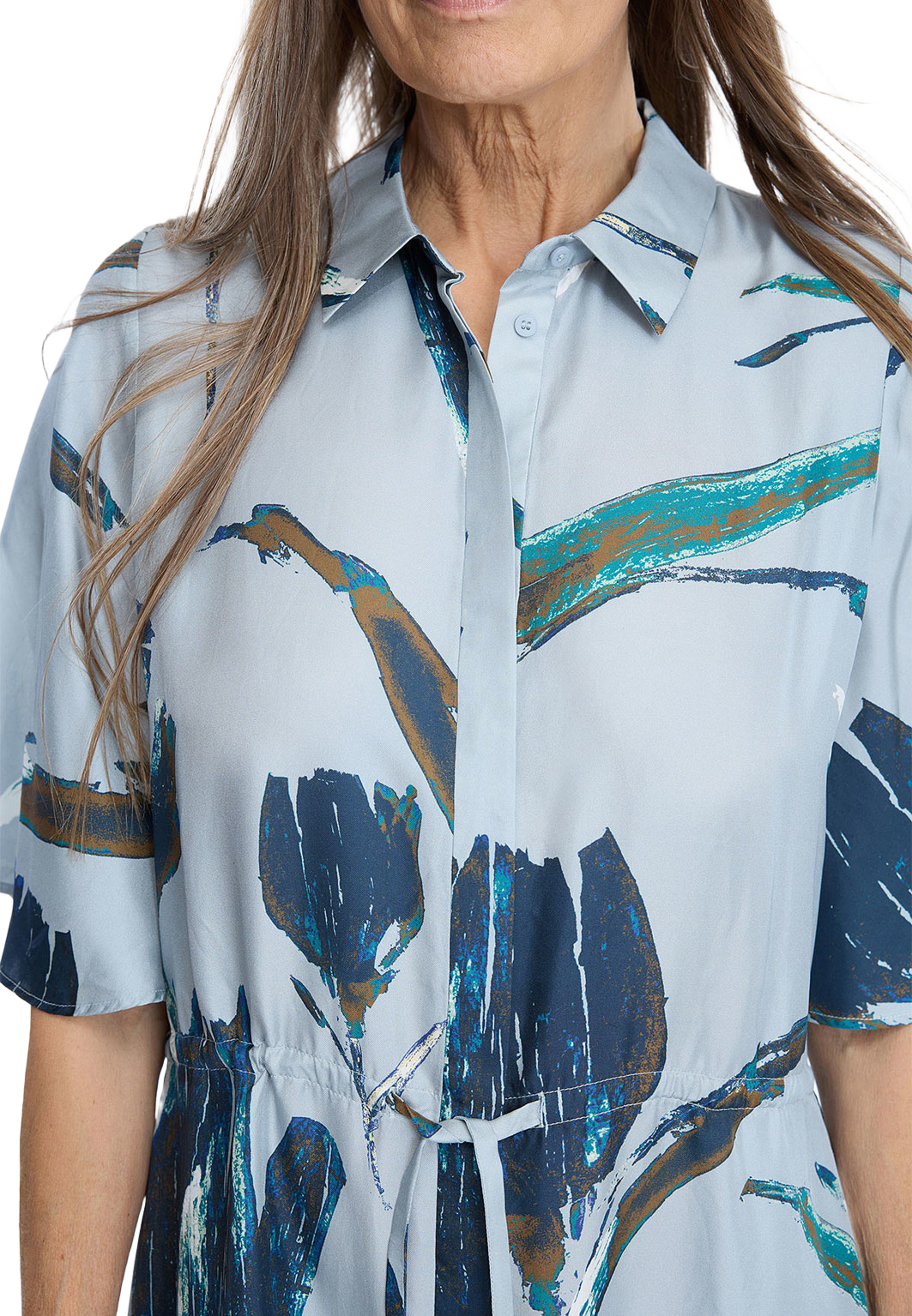 Nanny Dress, från Munthe, i färgen Print Grey. Klicka för att öppna bilden i stort format