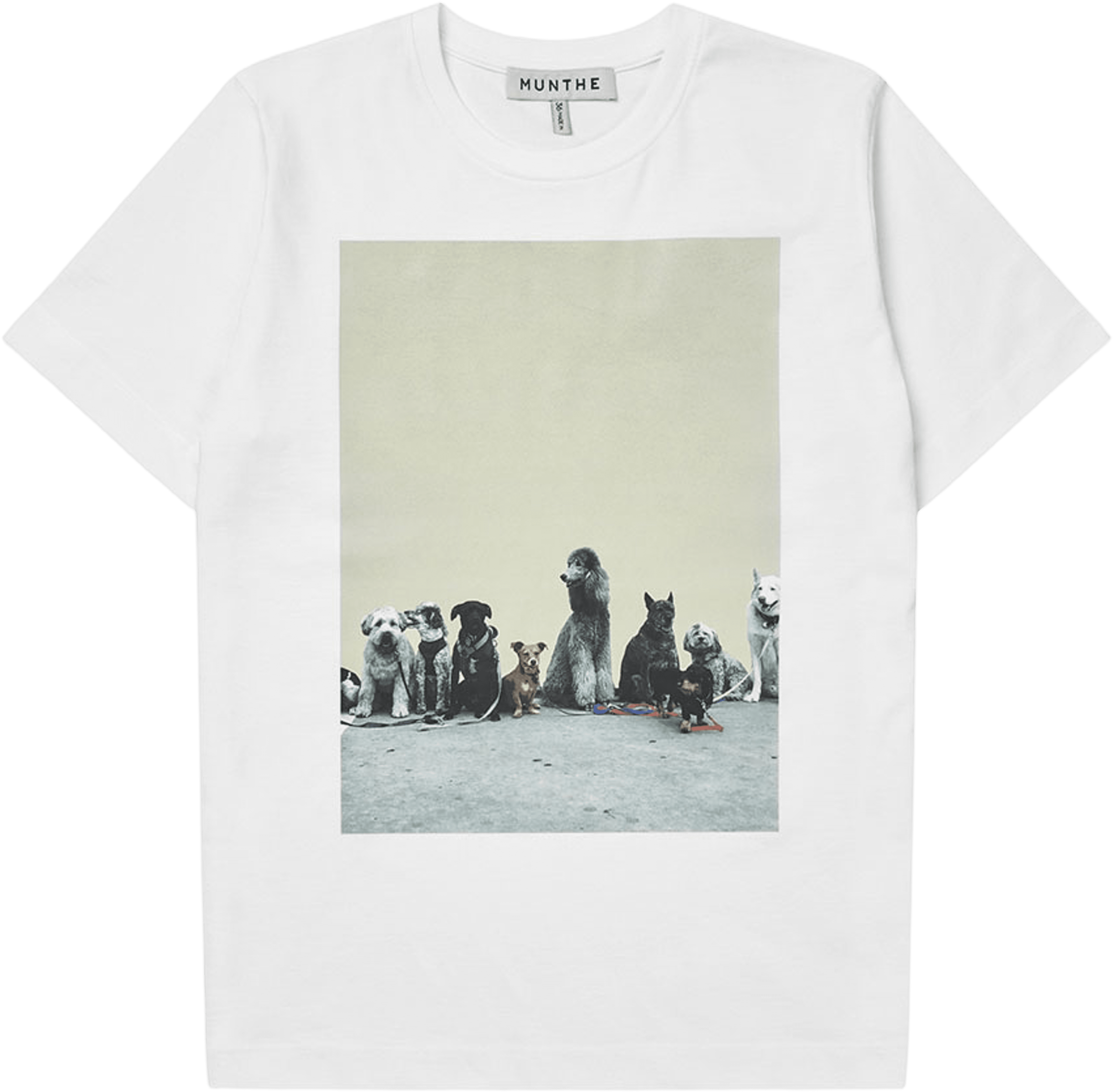 Nyla T-Shirt, från Munthe, i färgen White. Klicka för att öppna bilden i stort format