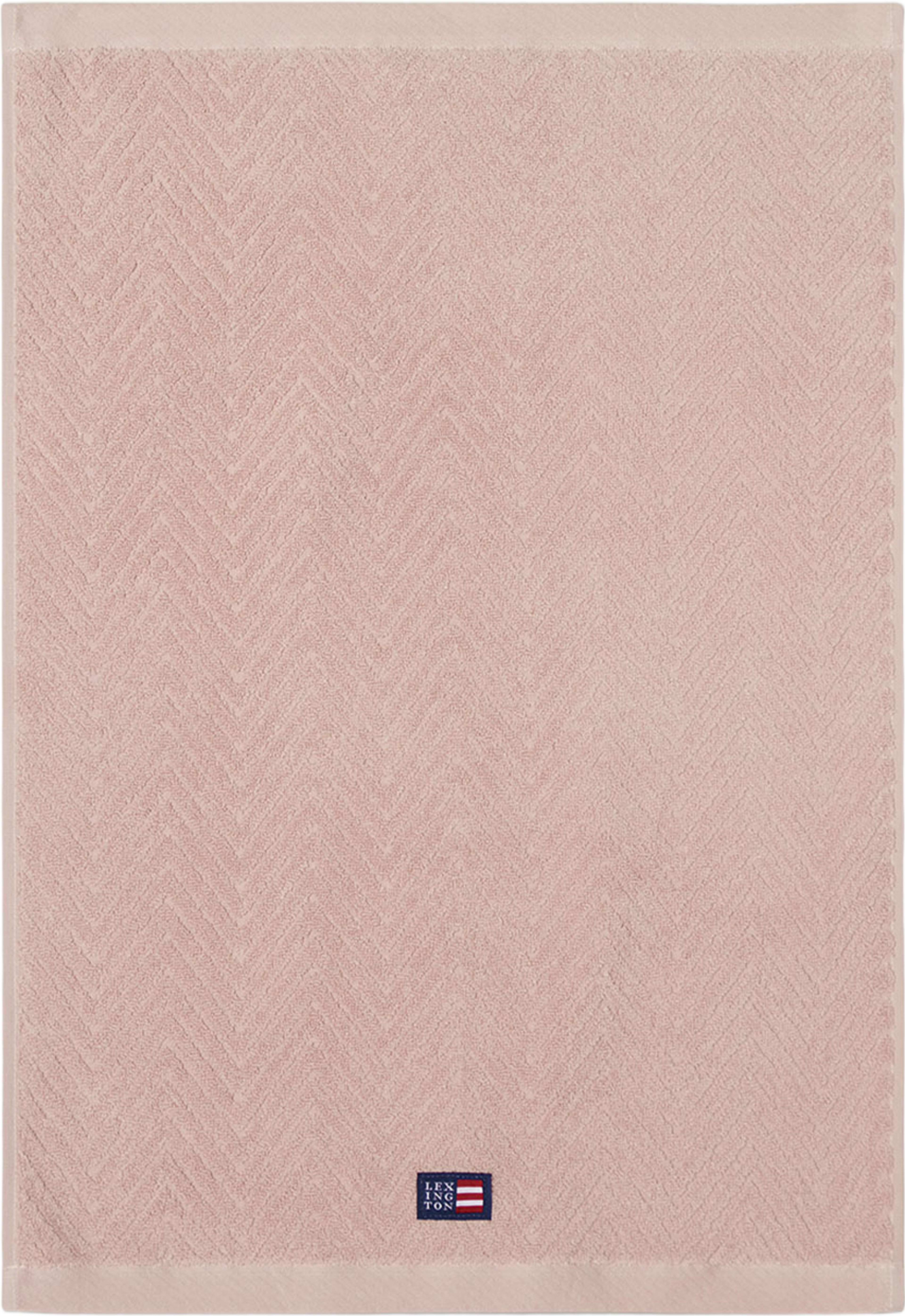 Herringbone Towel, från Lexington, i färgen Misty Rose. Klicka för att öppna bilden i stort format